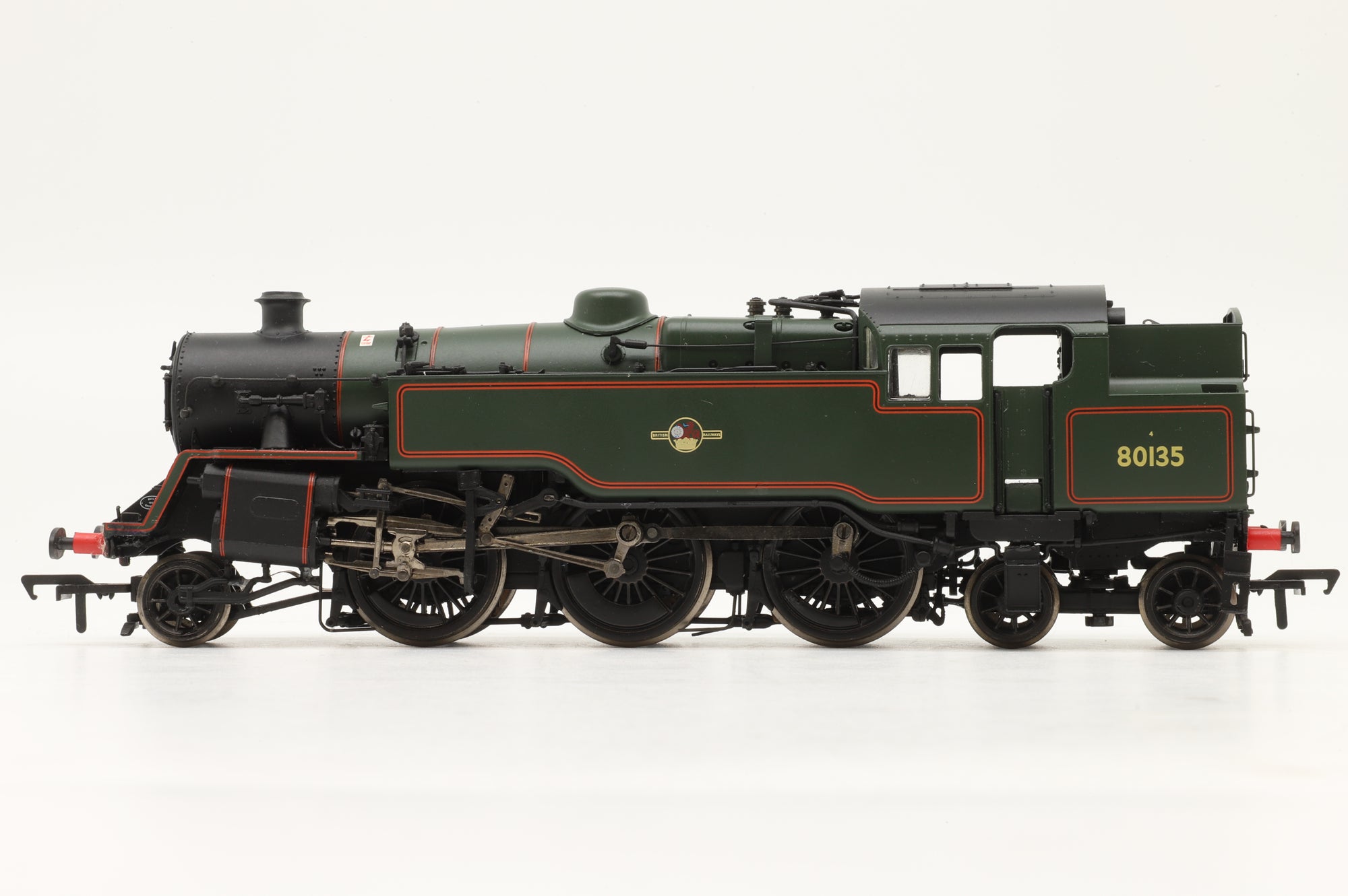 Bachmann OO 32-353 Standard Class 4MT Tank '80135' BR Lined Green L/C