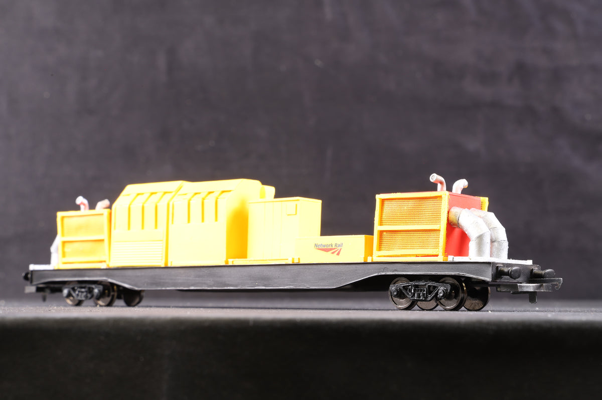 Scratchbuilt OO Network Rail Snowblower YXA wagon &#39;7095940141&#39;