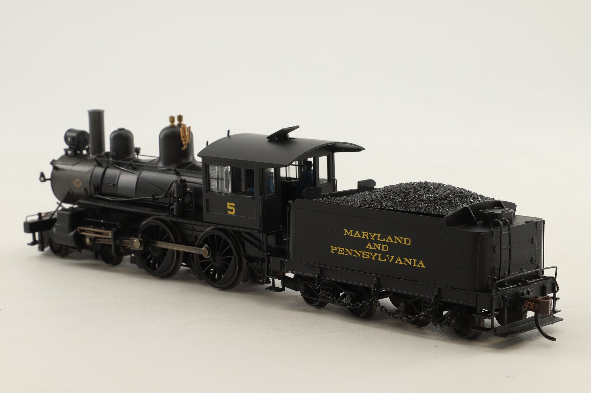 Spectrum HO 83404 4-4-0 Modern American Richmond Loco #5 in Maryland Pennsylvania Black