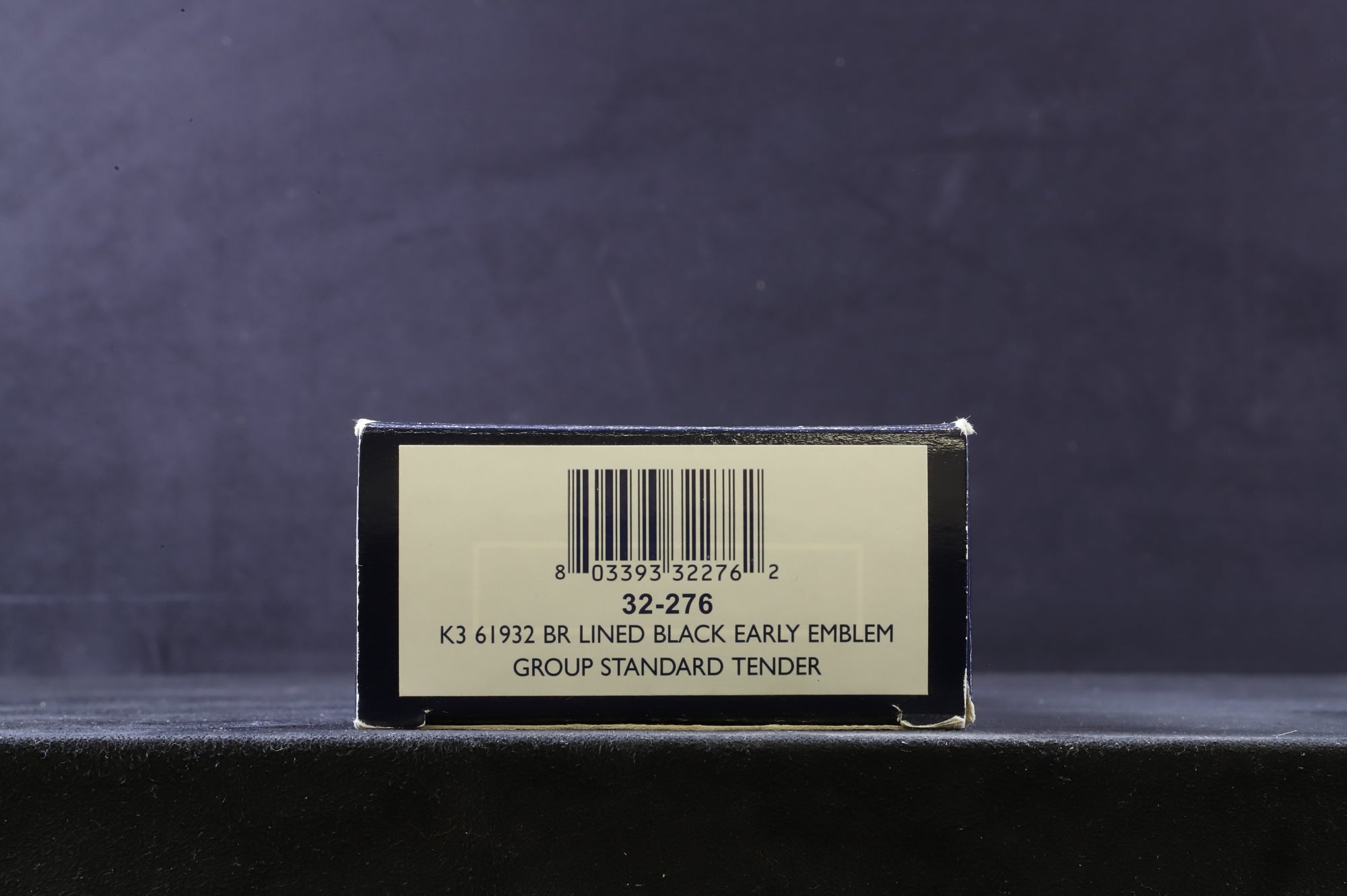 Bachmann OO 32-276 K3 Class 61932 in Lined BR Black w/ Group Standard Tender & Early Crests