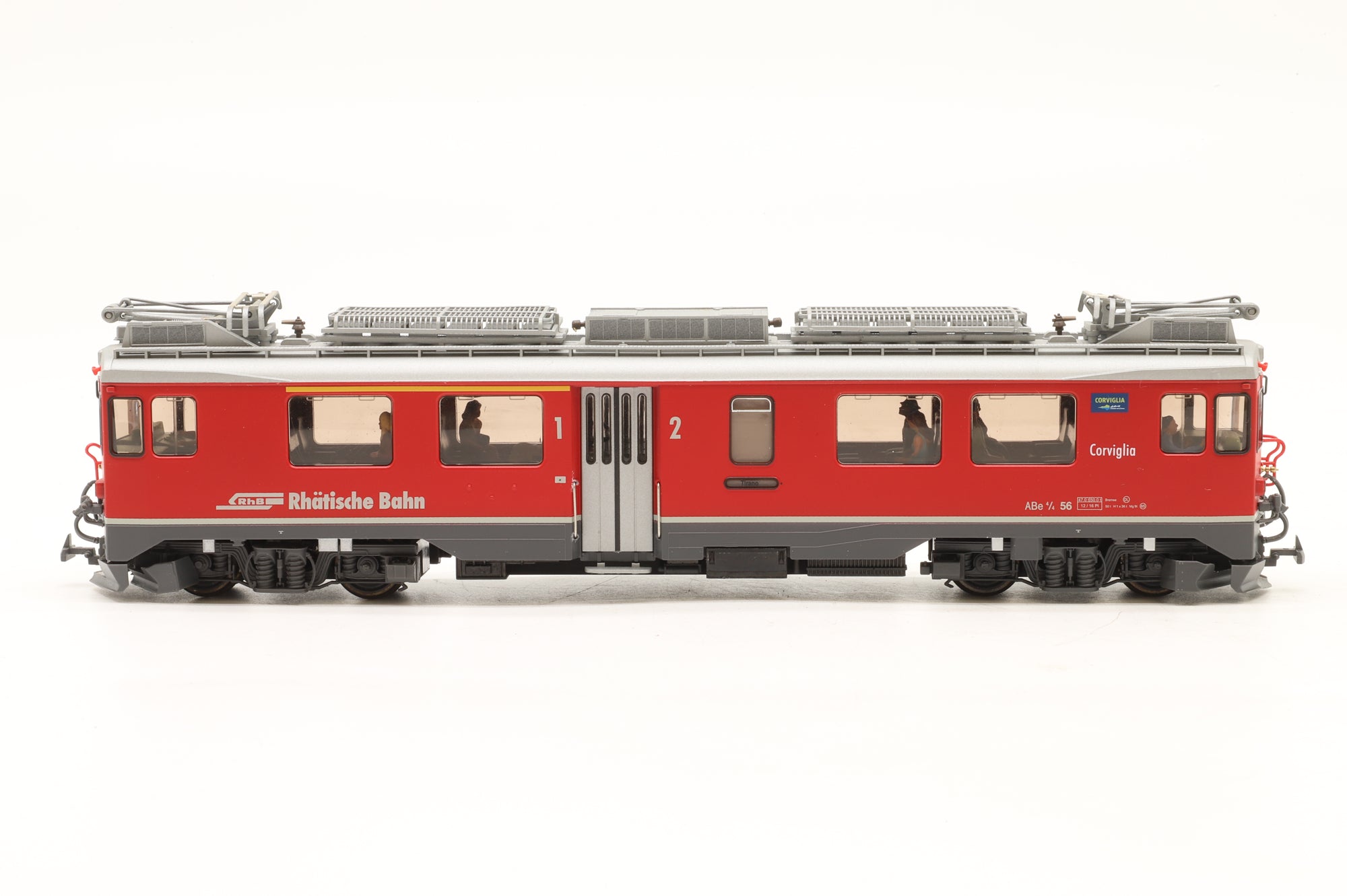 BEMO HOm ABe 4/4 #56 'Corviglia' in RhB Red