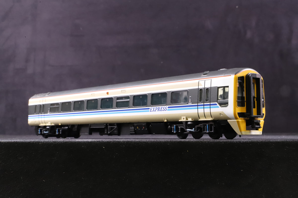 Bachmann OO 31-496SF Class 158 2 Car DMU 158761 in BR Provincial Express Livery - DCC Sound
