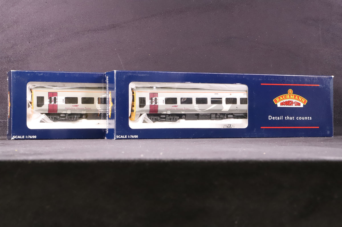 Bachmann OO 31-506A Class 158 2 Car DMU in Wessex Trains/Alphaline Livery