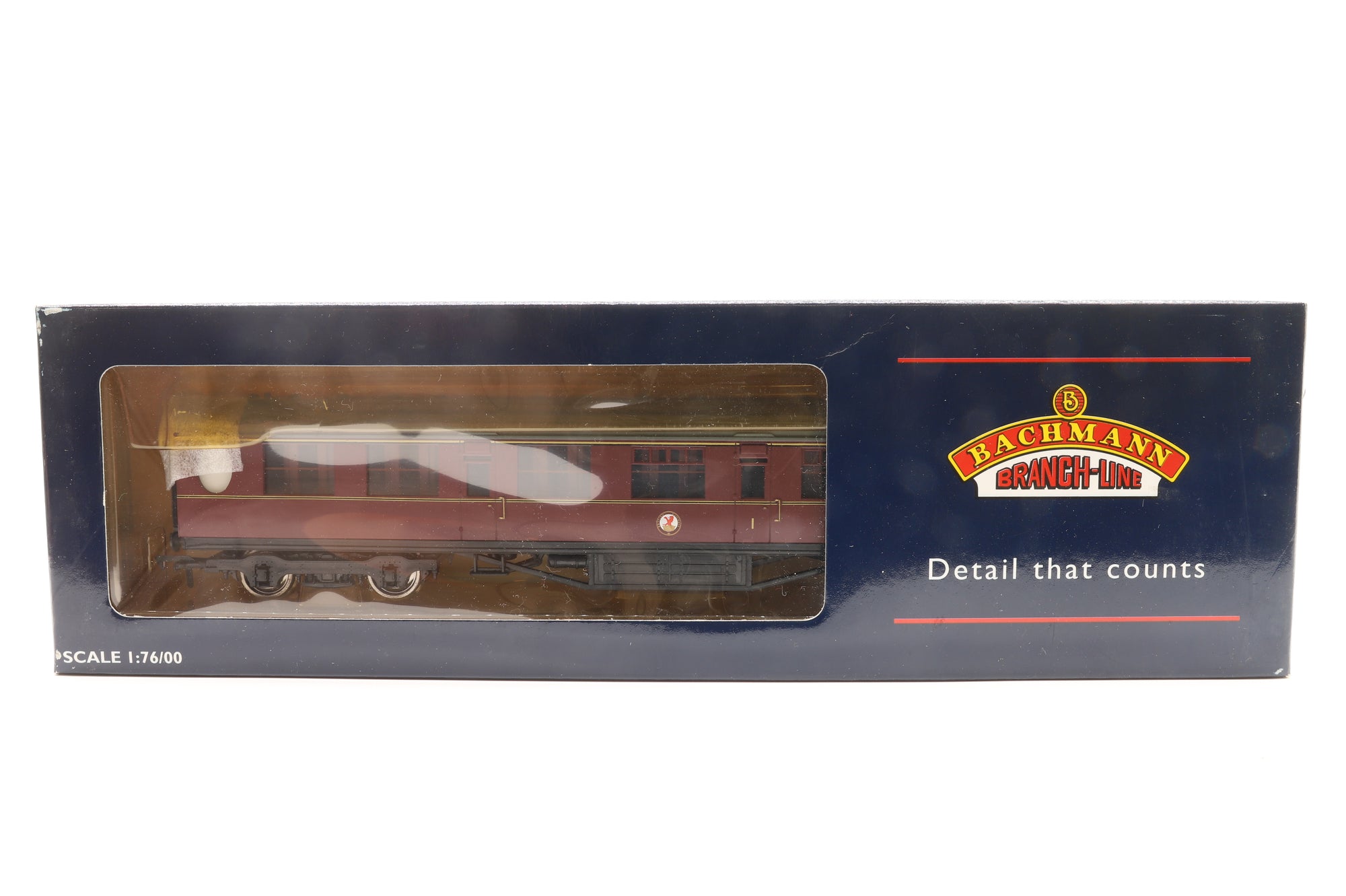 Bachmann OO Rake Of 6 Thompson Maroon Lined Coaches Inc. 34-453, 34-654A, 34-378x2, 34-428 & 34-403