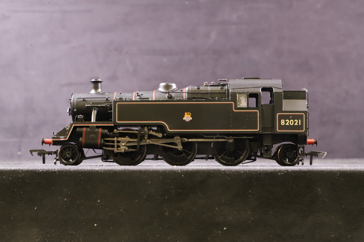 Bachmann OO 31-981 Standard 3MT 82021 in Lined BR Black w/ Early Crests