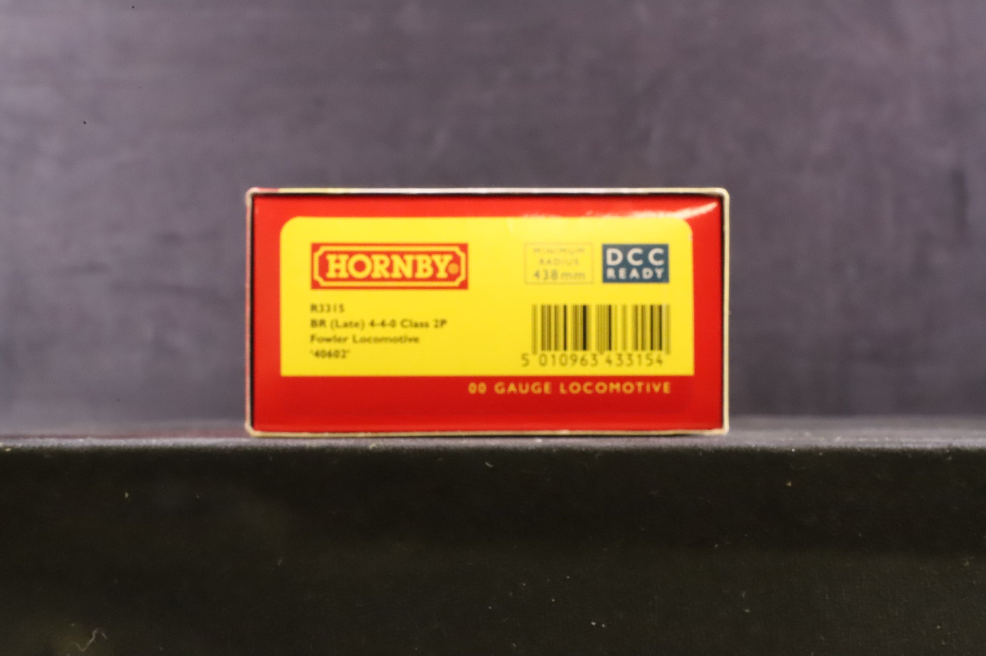 Hornby OO R3315 Fowler Class 2P 40602 in Lined BR Black w/ Late Crests - Weathered