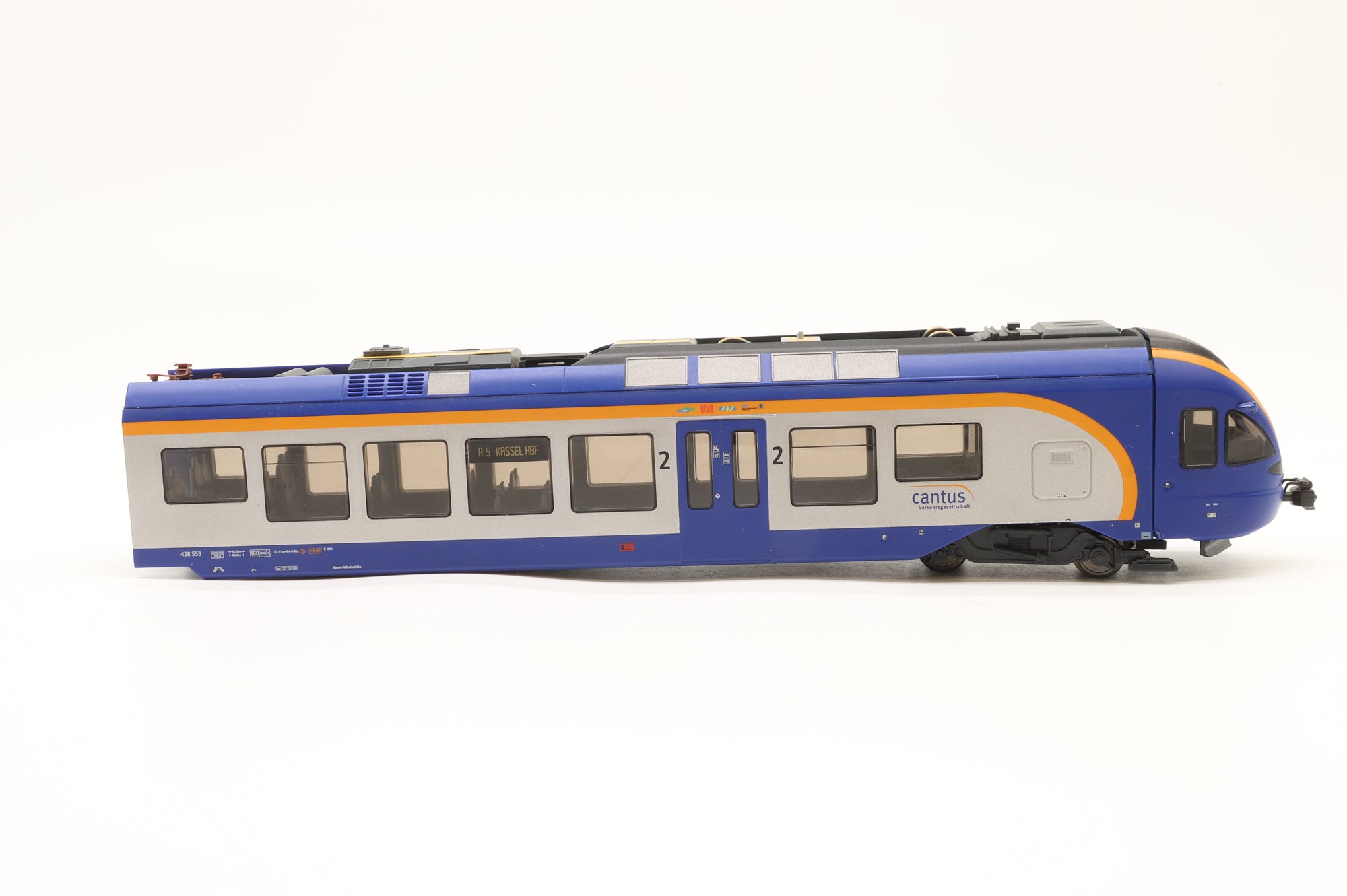 Liliput HO Stadler FLIRT 4-Car EMU Cantus Verkehrsgesellschaft '428 053' & '428 553', DCC Sound