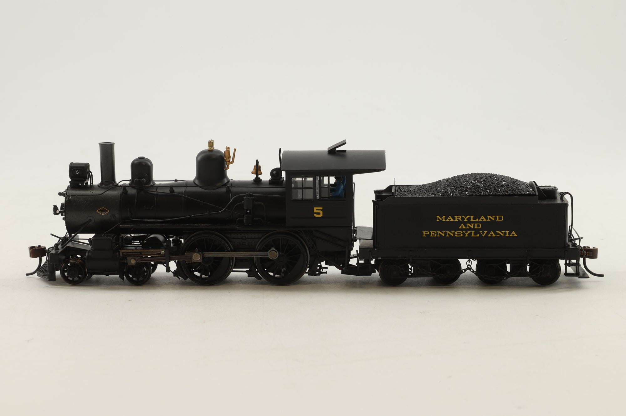 Spectrum HO 83404 4-4-0 Modern American Richmond Loco #5 in Maryland Pennsylvania Black