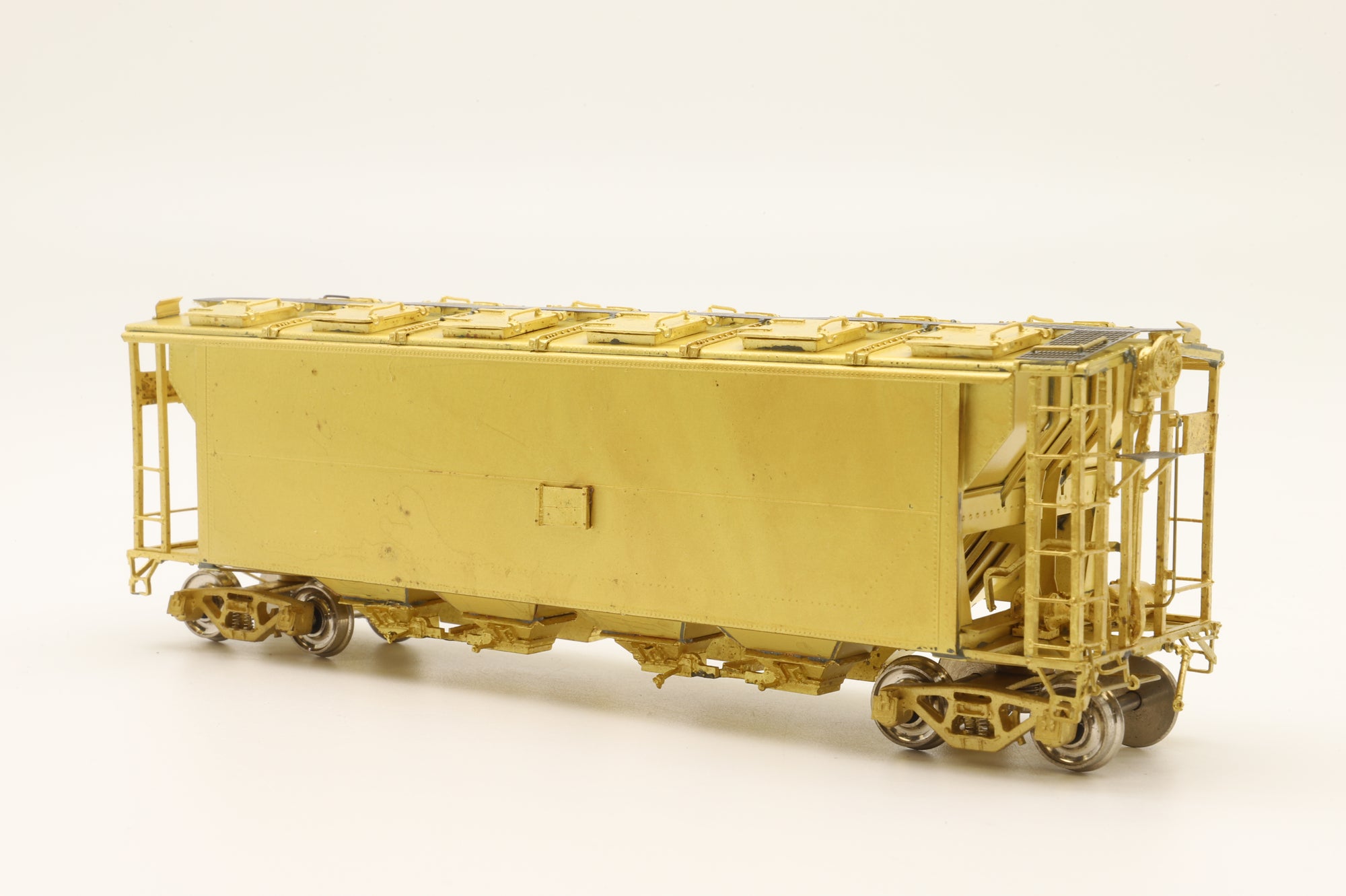 Overland Models HO Brass 3184 CN 'Slab Side' Covered Hopper Unpainted