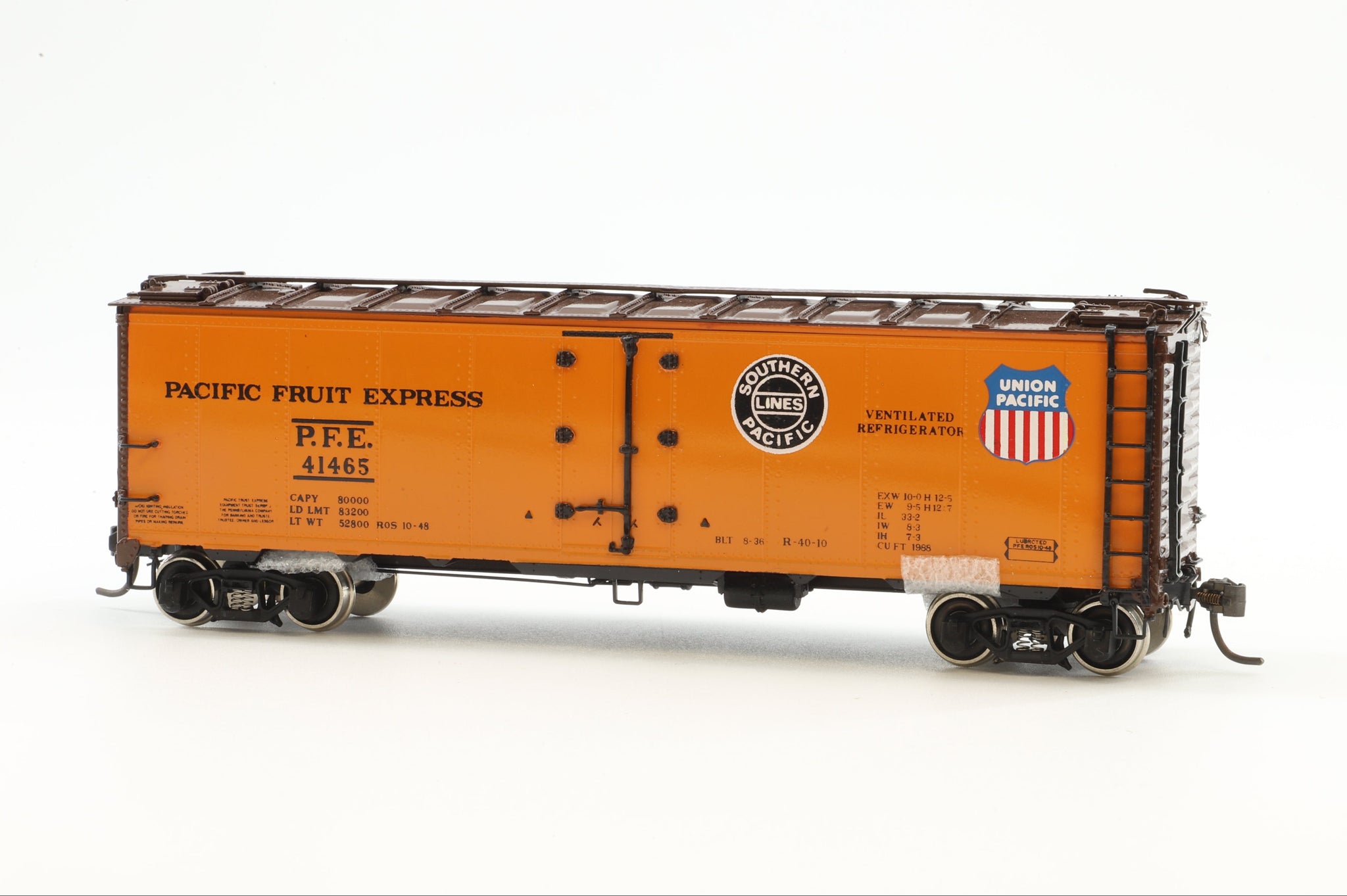 Signature Collection R404481 Challenger Imports HO Brass 2136.1 PFE Ice Reefer Class R40-10 '41465 ...