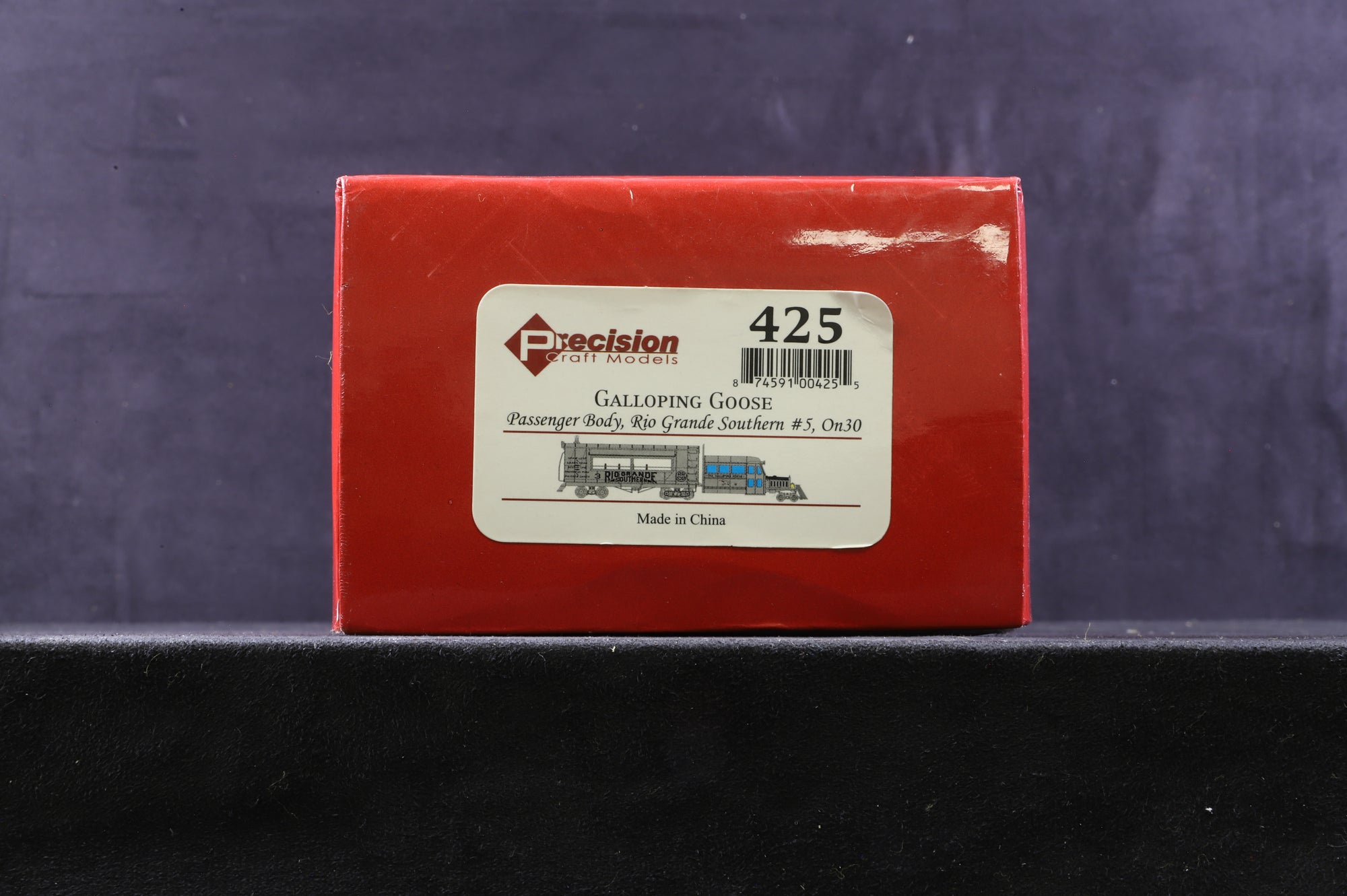 Precision Craft Models ON30 425 Galloping Goose Rio Grande Southern '5' DCC Sound