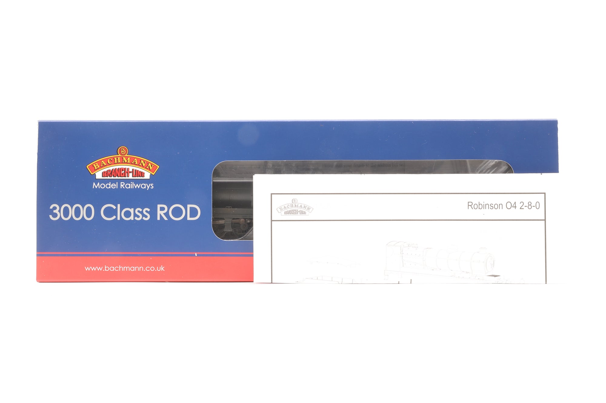 Bachmann OO 31-128 3000 Class ROD '3036' BR Black Early Emblem Weathered