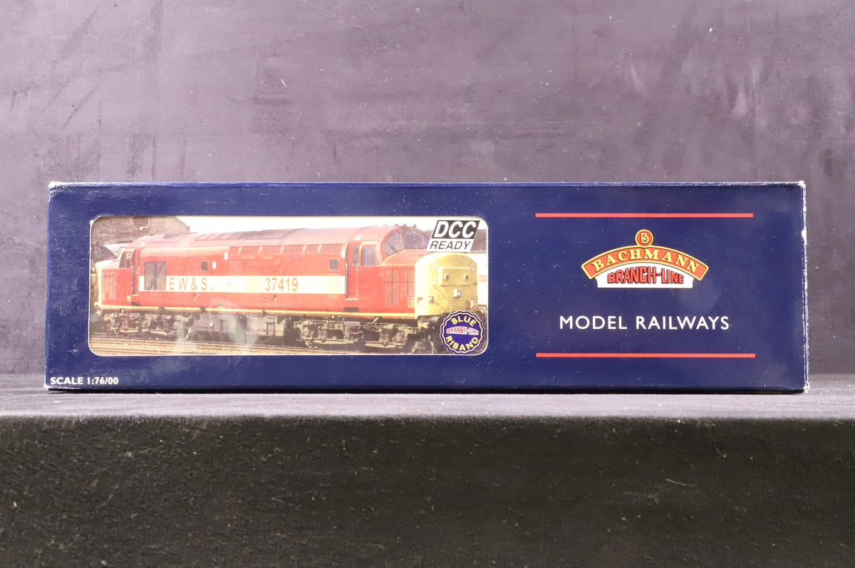 Bachmann OO 32-381X Class 37/4 Diesel Loco &#39;37425&#39; BR Blue Large Logo, Geoffrey Allison Excl.