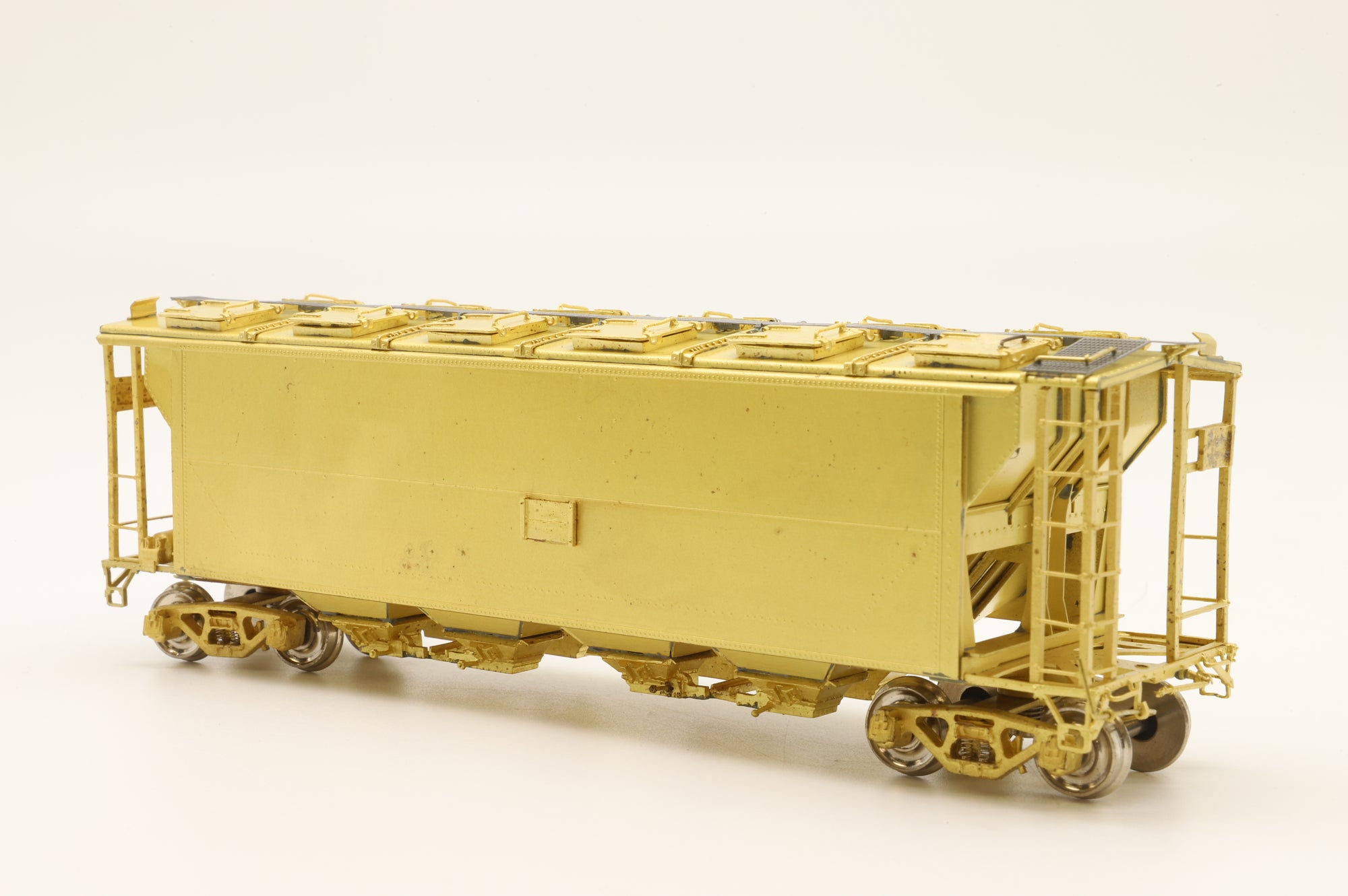 Overland Models HO Brass 3184 CN 'Slab Side' Covered Hopper Unpainted