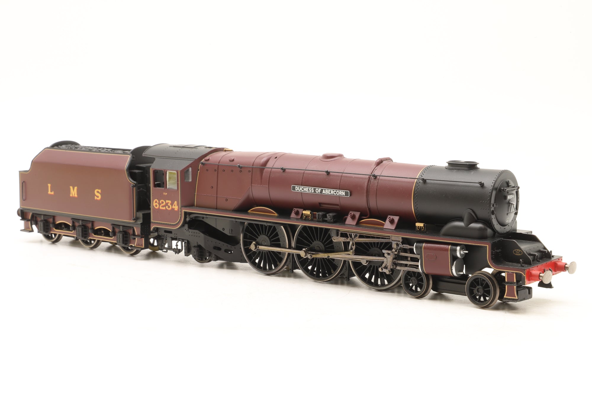 Hornby OO R3119 Princess Coronation Class '6234' LMS Lined Maroon