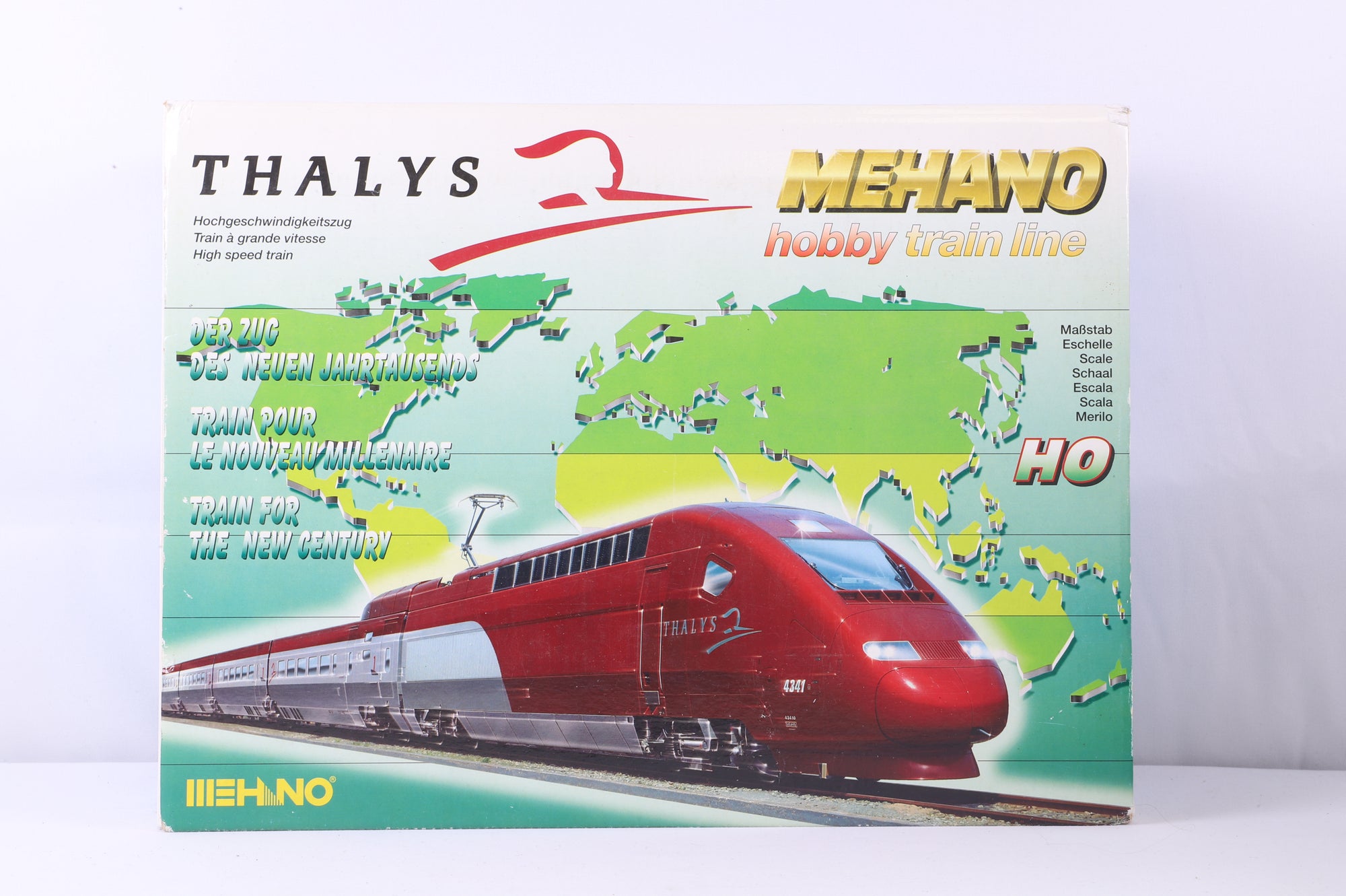 Mehano HO Thalys Train Set Inc. T678 & T675
