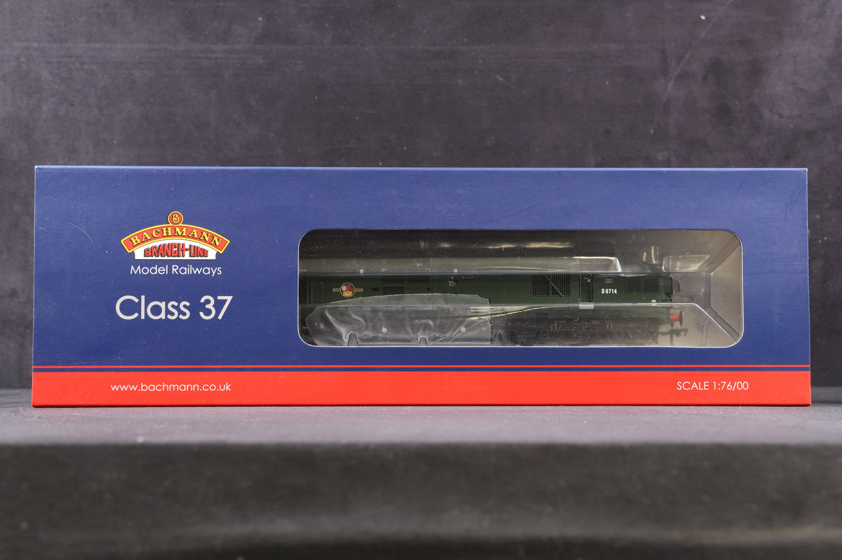 Bachmann OO 32-787 Class 37/0 &#39;D6714&#39; BR Green