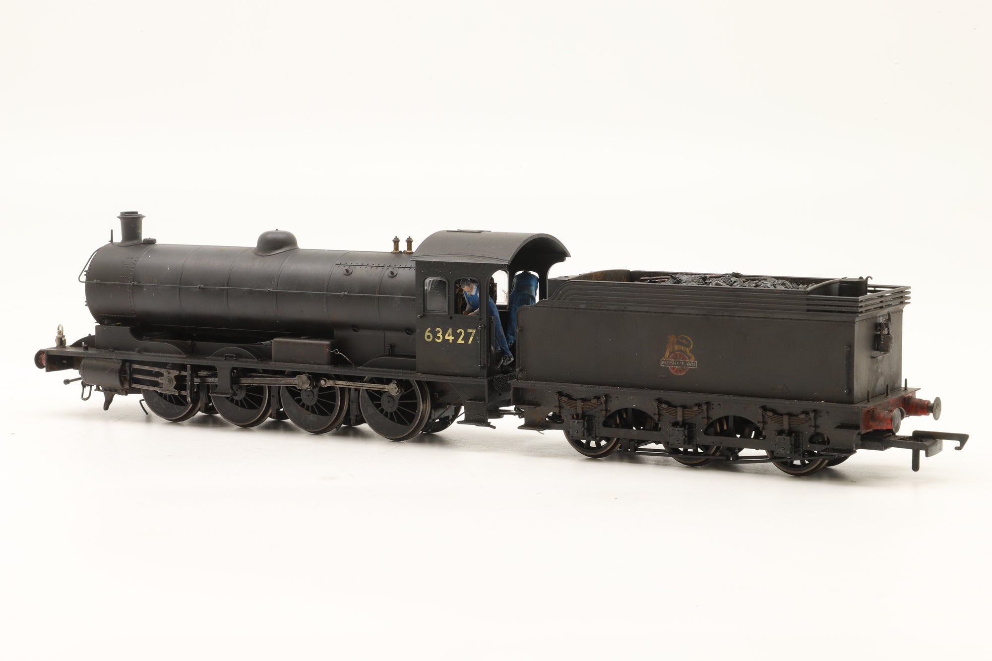 Hornby OO R3542 Class Q6 '63427' BR Black E/C Weathered DCC Sound
