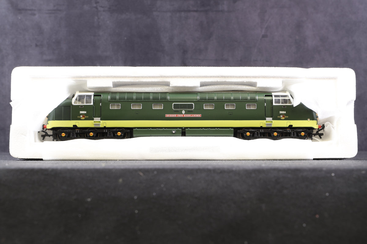 Bachmann OO 32-525 Class 55 Deltic &#39;D9004&#39; &#39;Queens Own Highlander&#39; BR Greem