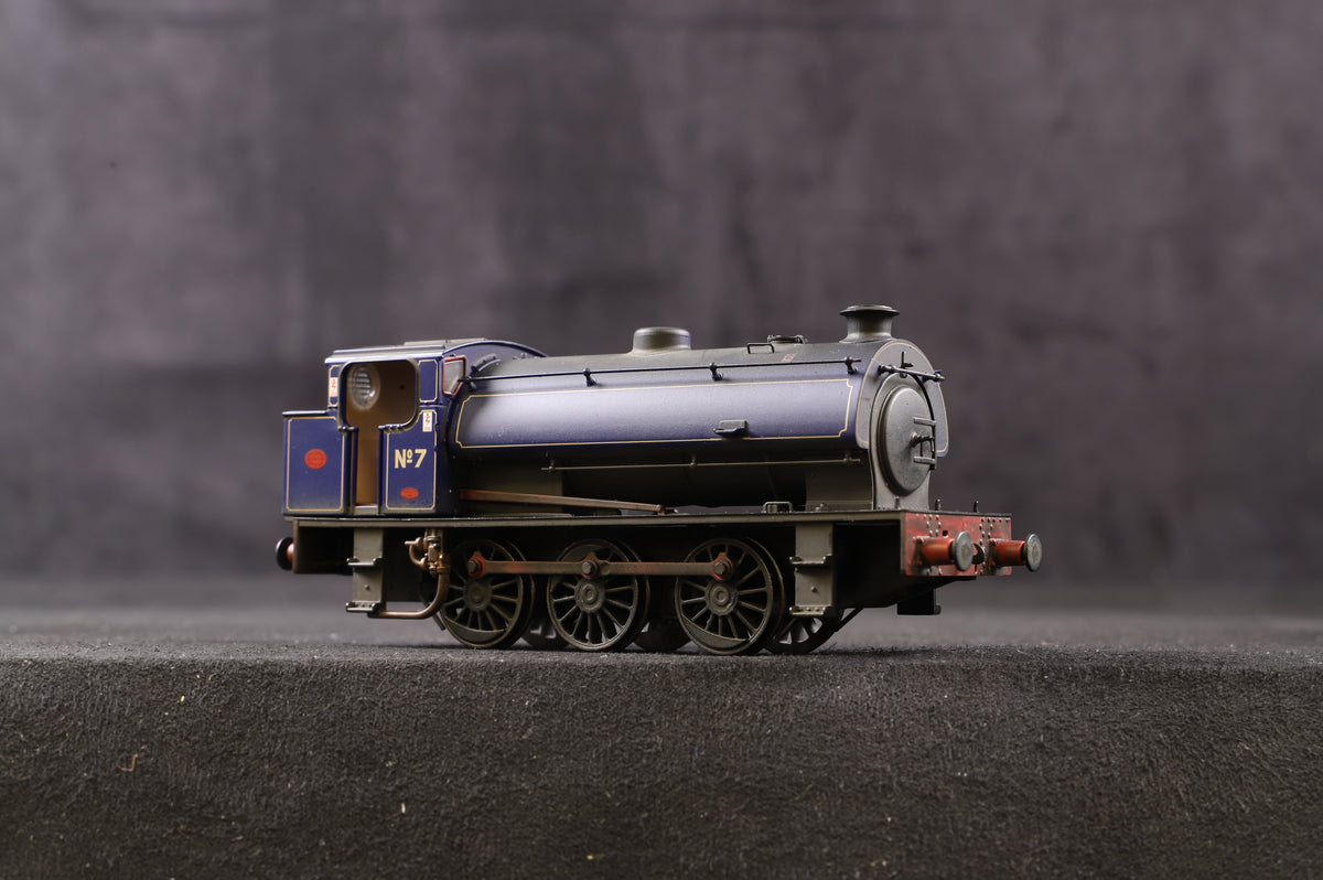 Hattons OO J9409  Austerity 0-6-0ST No 7 in NCB Littleton Colliery lined blue - lightly weathered