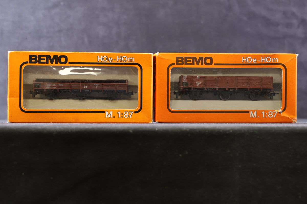 Bemo HOe Rake Of 4 DB Wagons Inc. 2001 &amp; 2007