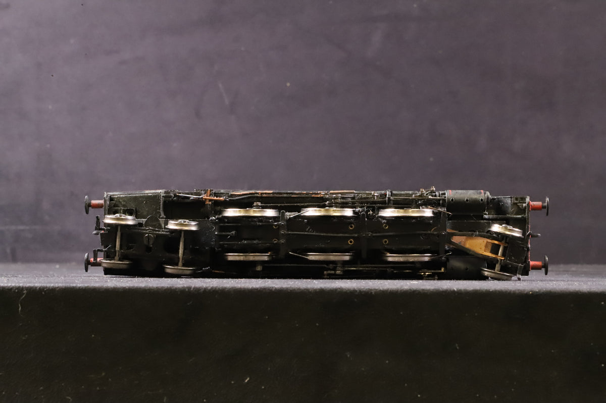 WORKSHOP Bachmann OO 32-350 Standard Class 4MT 80126 in Lined BR Black w/ Late Crests - Weathered