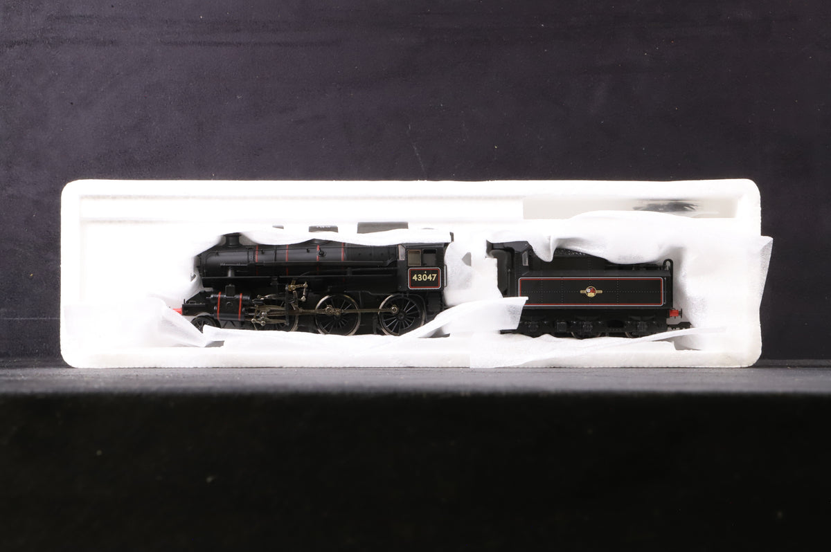 Bachmann OO 32-576 Ivatt Class 4 &#39;43047&#39; BR Lined Black L/C