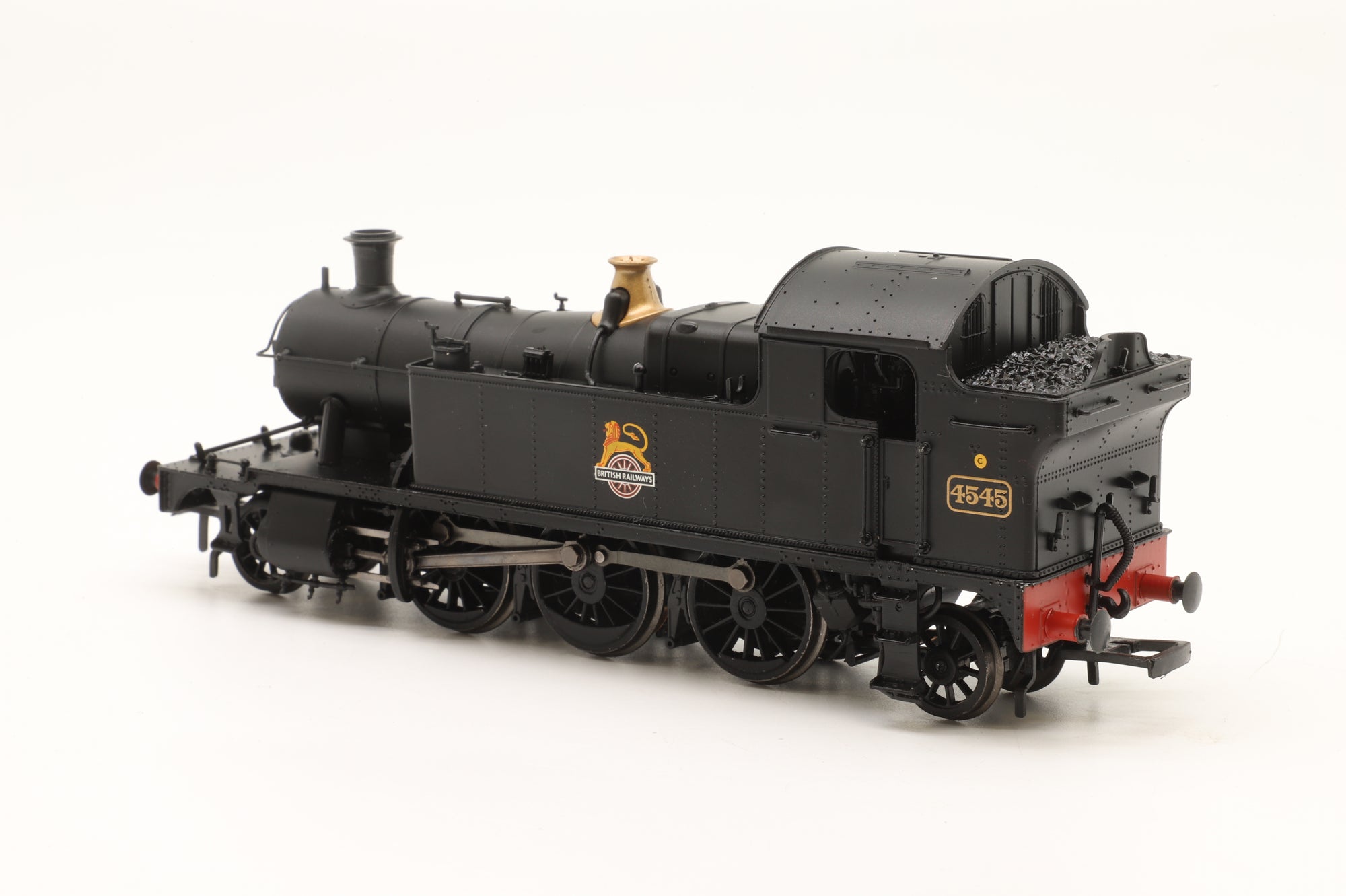 Bachmann OO 32-129A Class 45XX Prairie Tank No.4545 in BR Black w/ Early Crests