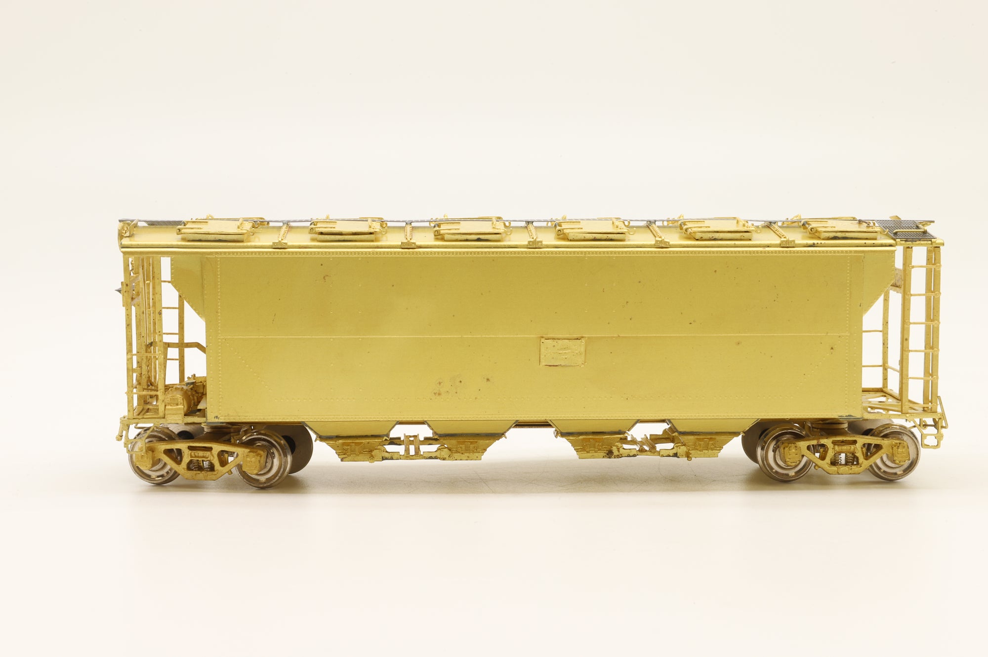 Overland Models HO Brass 3184 CN 'Slab Side' Covered Hopper Unpainted