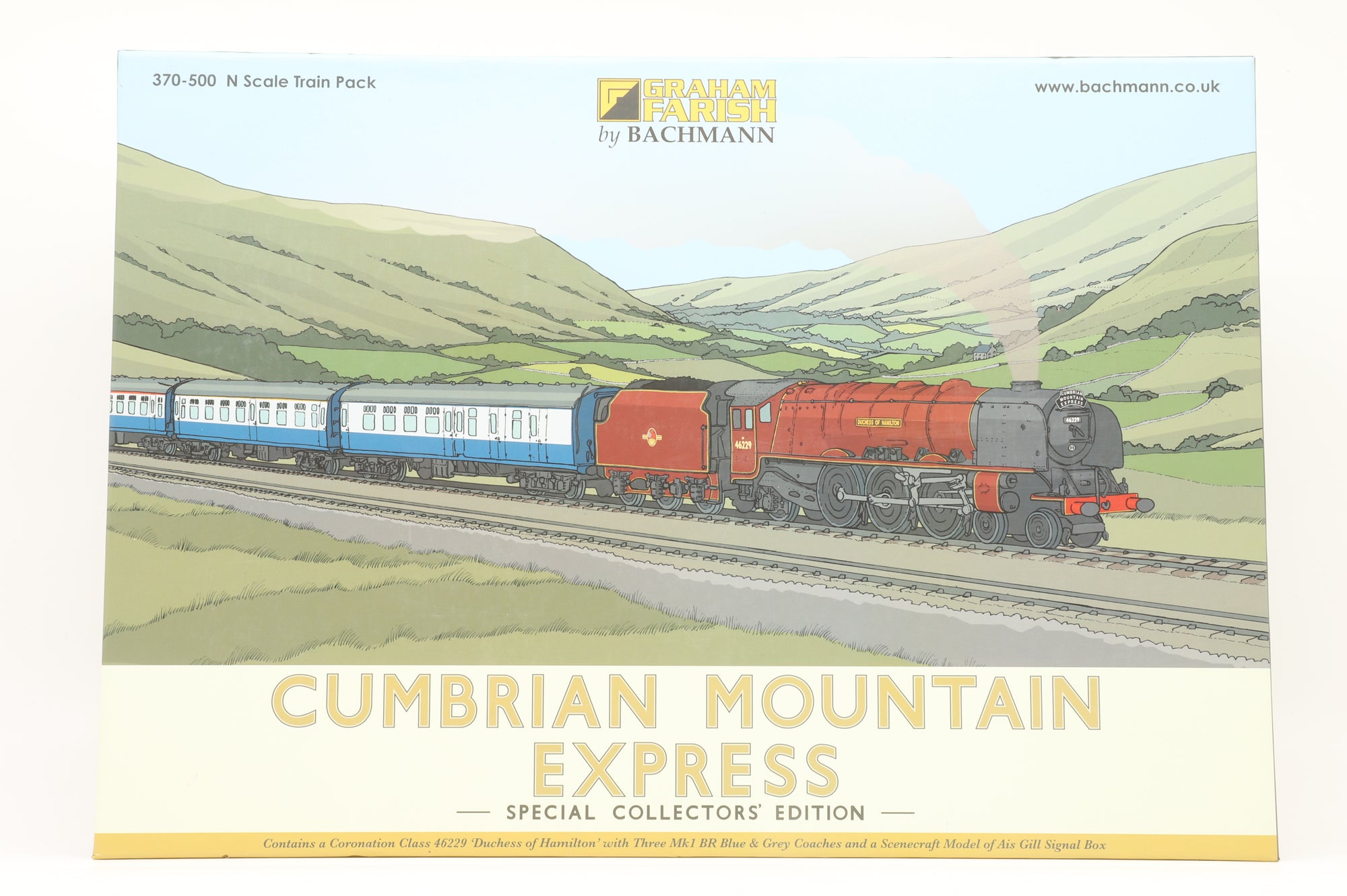 Graham Farish N 370-500 Cumbrian Mountain Express Train Pack DCC Fitted