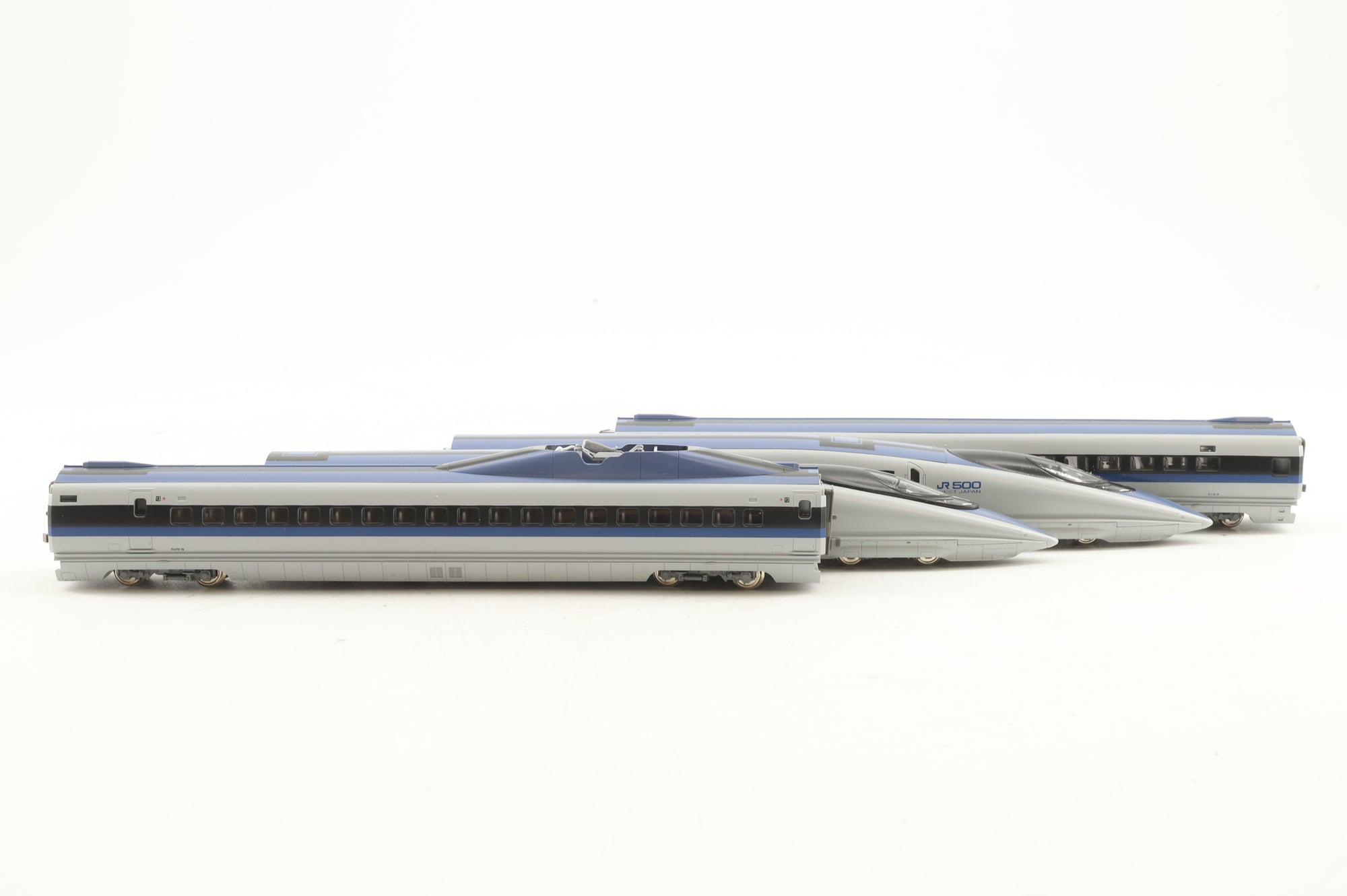 Kato N 10-510 Series 500 4-Car Shinkansen in JR West Japan Blue/Grey
