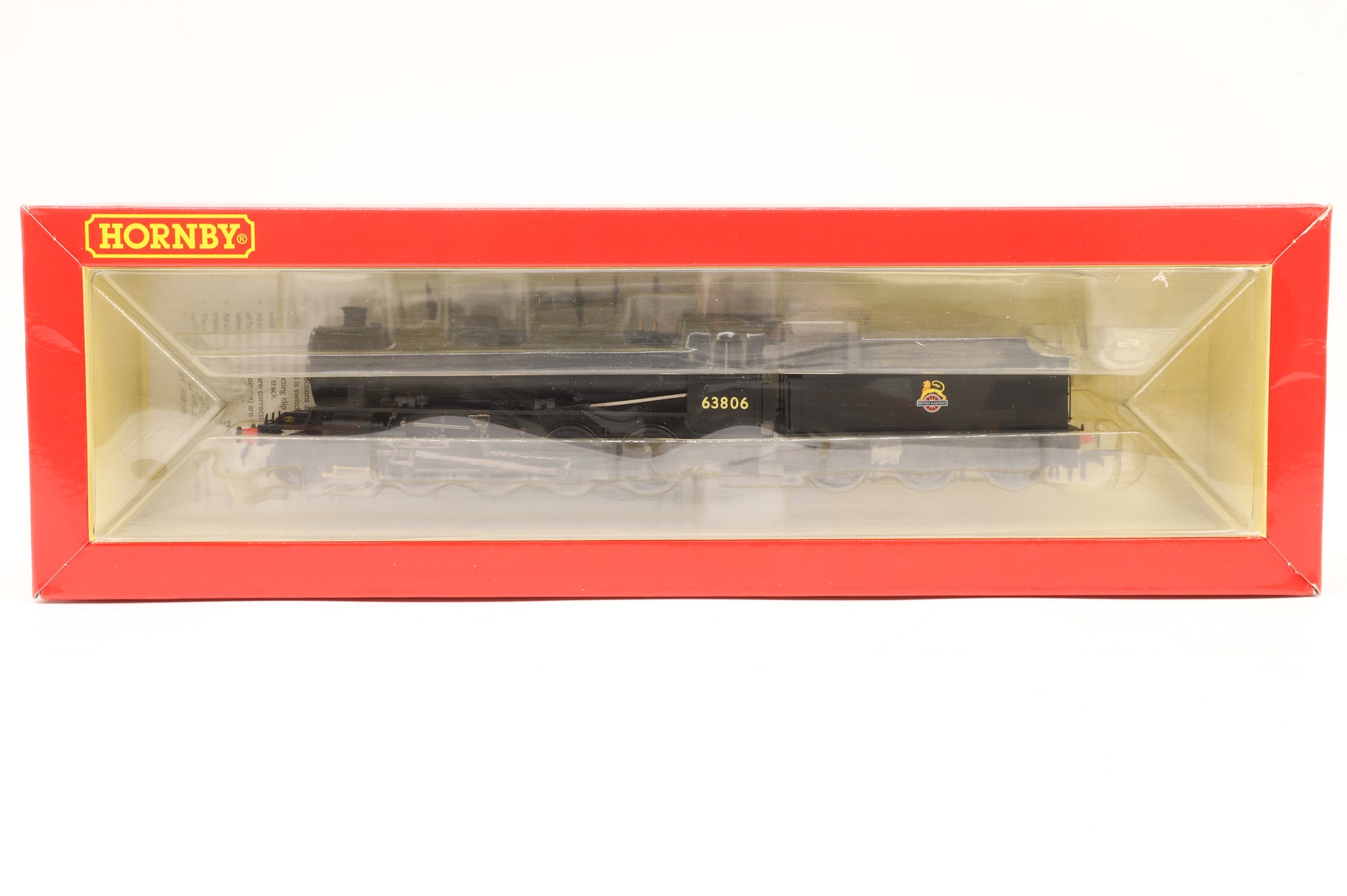Hornby OO R3730 Thompson O1 63806 in BR Black w/ Early Crests