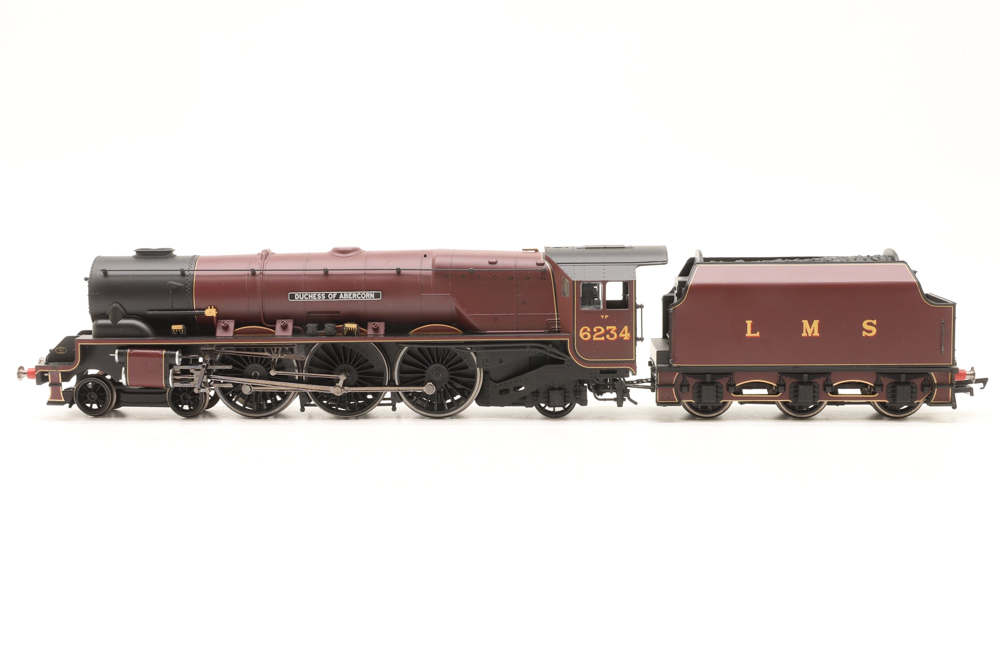 Hornby OO R3119 Princess Coronation Class '6234' LMS Lined Maroon