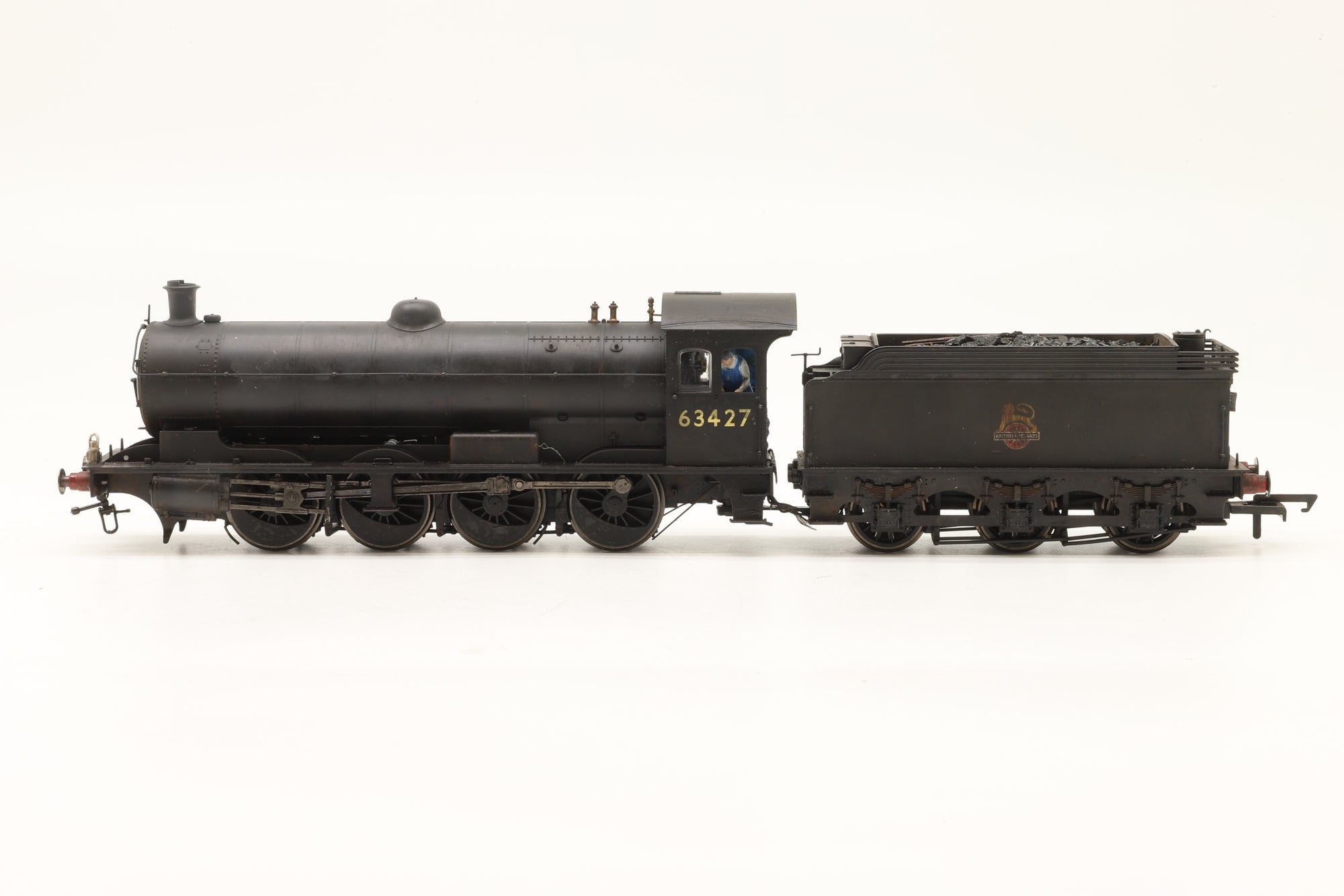 Hornby OO R3542 Class Q6 '63427' BR Black E/C Weathered DCC Sound