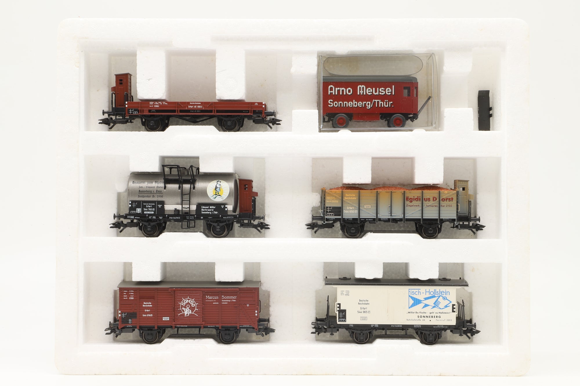Marklin HO 47895 '650 Years of Sonneberg' 6 Wagon Pack