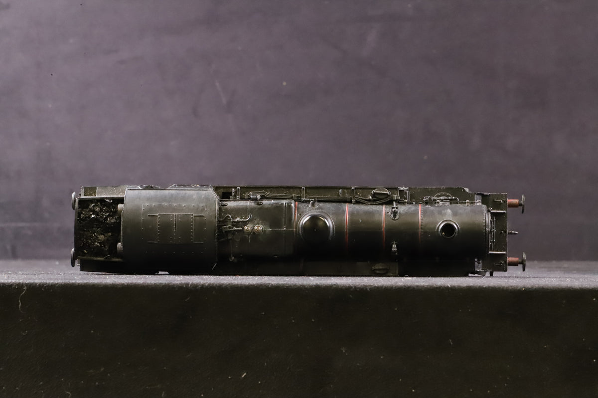 WORKSHOP Bachmann OO 32-350 Standard Class 4MT 80126 in Lined BR Black w/ Late Crests - Weathered
