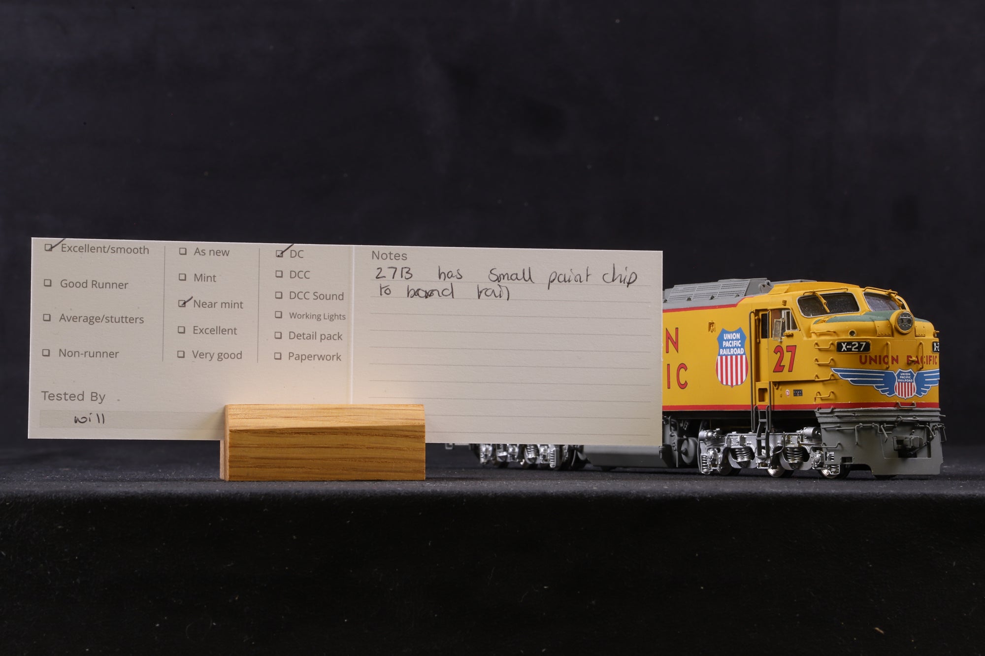 Overland Models Inc. HO Brass OMI-5766 UP 8,500 HP 3 Unit Gas Turbine '27'