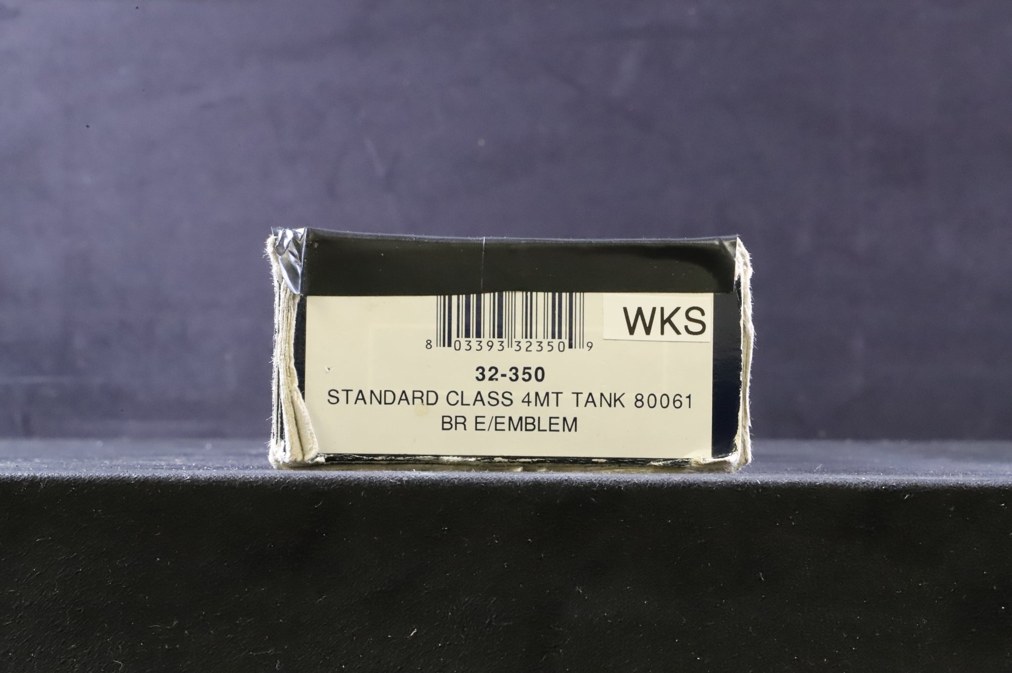 WORKSHOP Bachmann OO 32-350 Standard Class 4MT 80126 in Lined BR Black w/ Late Crests - Weathered