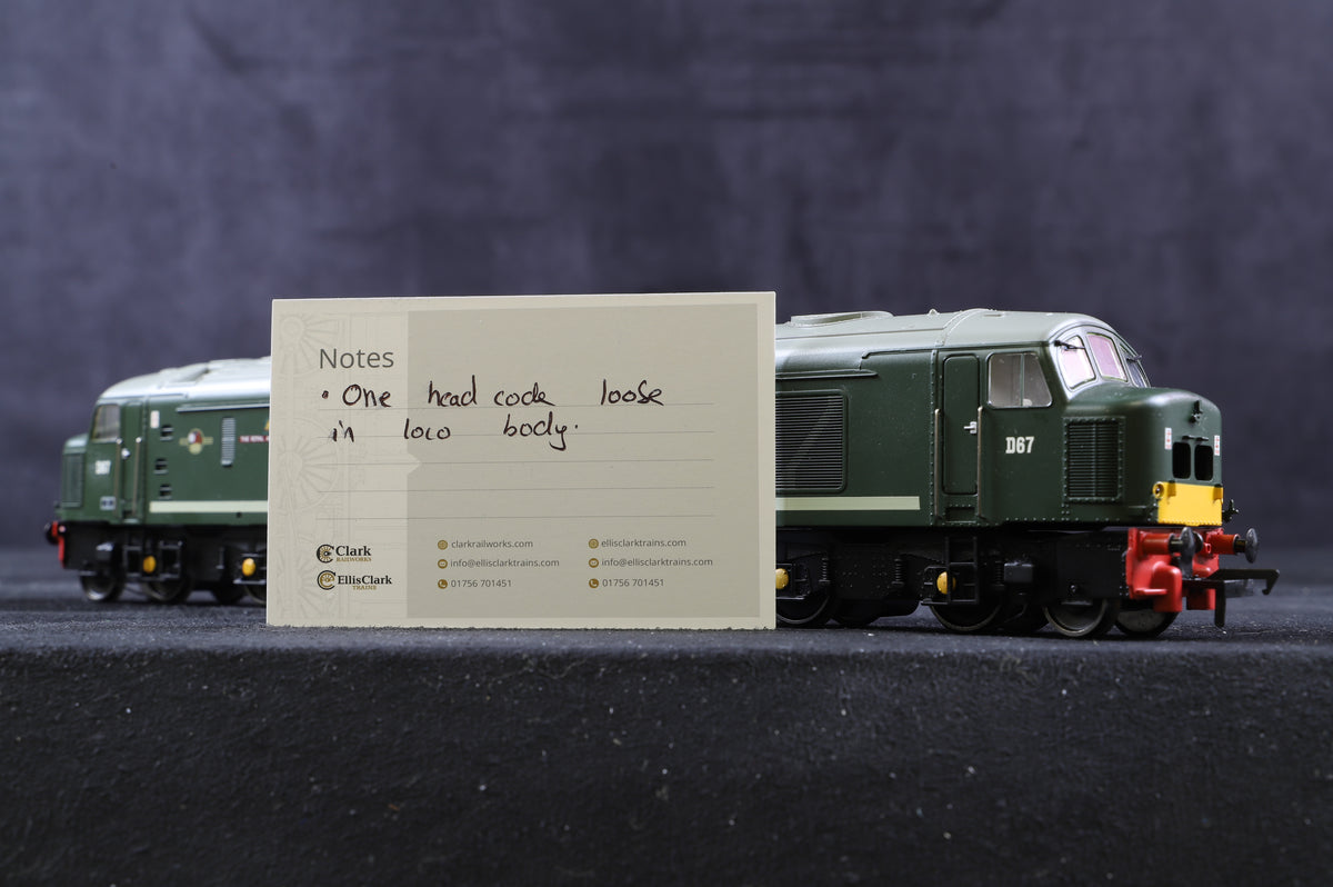 Bachmann OO 32-675 Class 45 Diesel &#39;D67&#39; &#39;The Royal Artilleryman&#39; BR Green