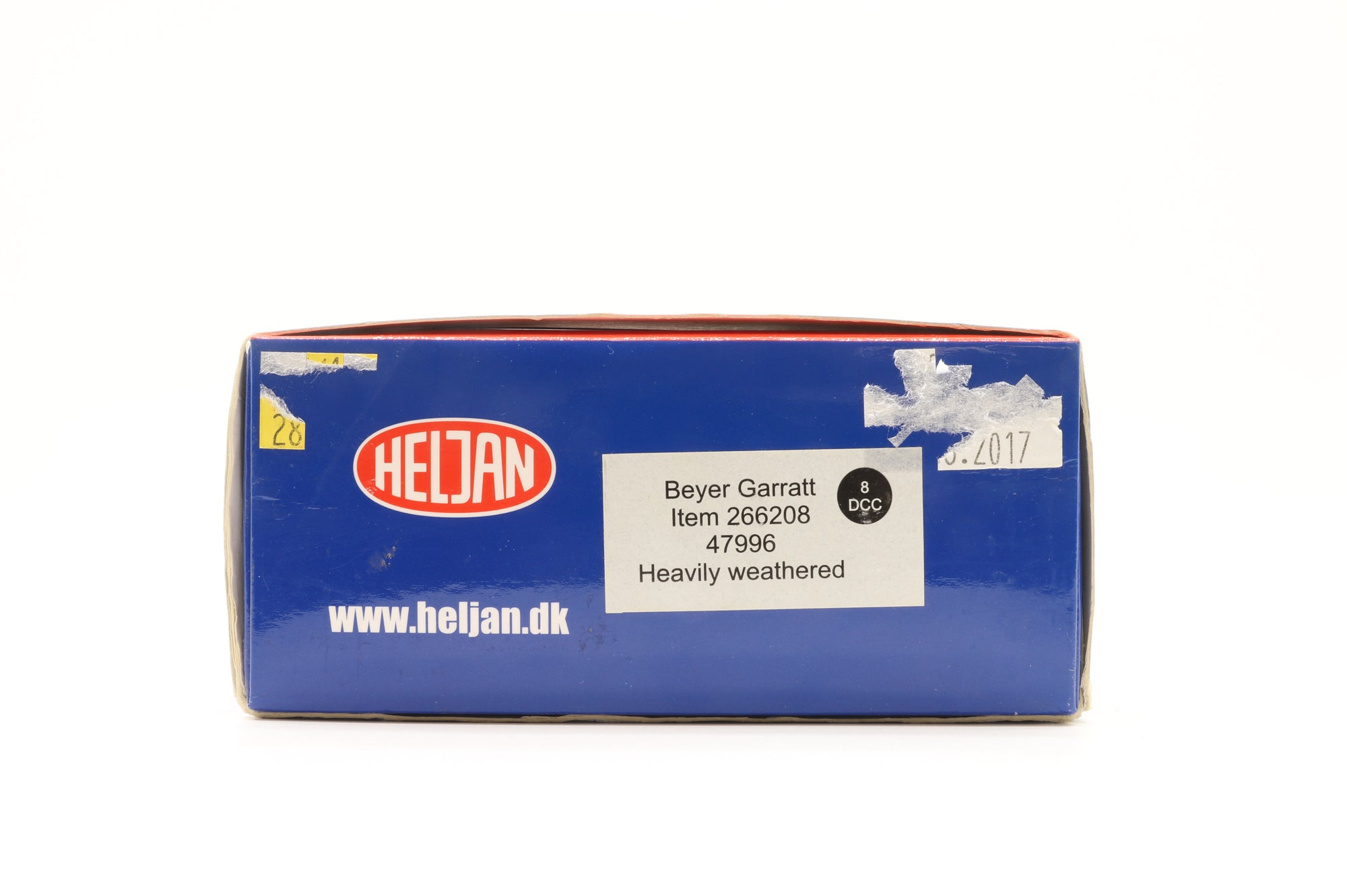 Heljan OO 266208 Beyer Garratt '47996' BR Black E/C Weathered DCC Sound