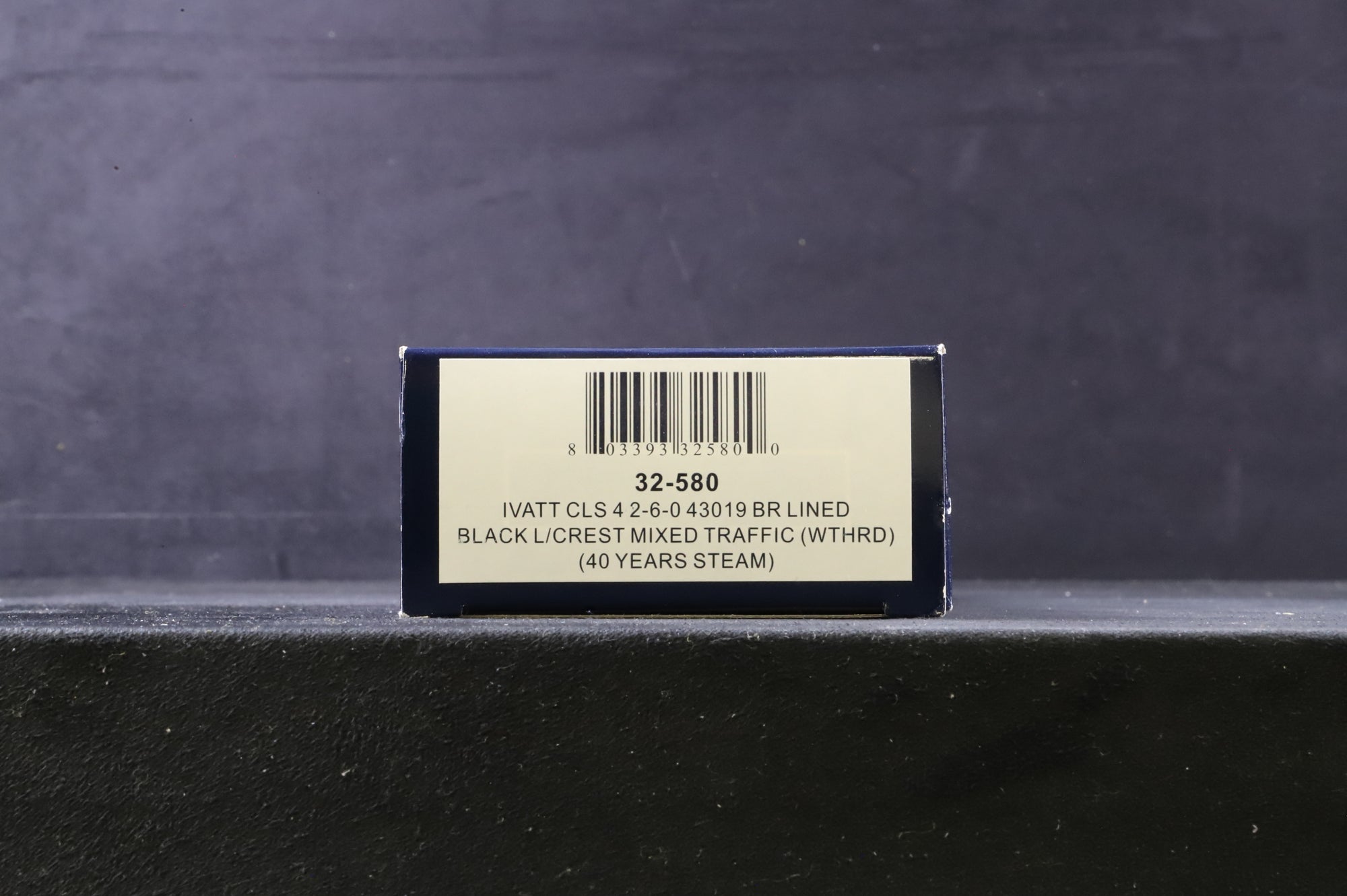 Bachmann OO 32-580 Ivatt Class 4 '43019' BR Lined Black L/C Weathered