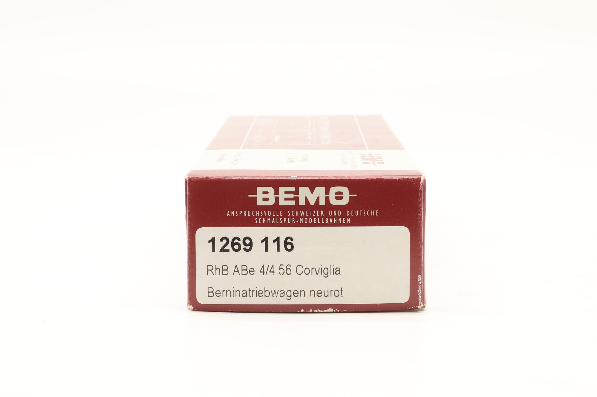 BEMO HOm ABe 4/4 #56 'Corviglia' in RhB Red
