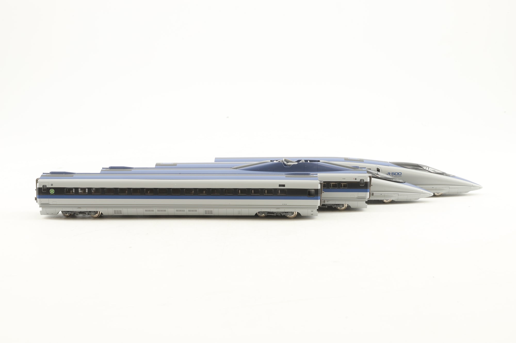 Kato N 10-510 Series 500 4-Car Shinkansen in JR West Japan Blue/Grey