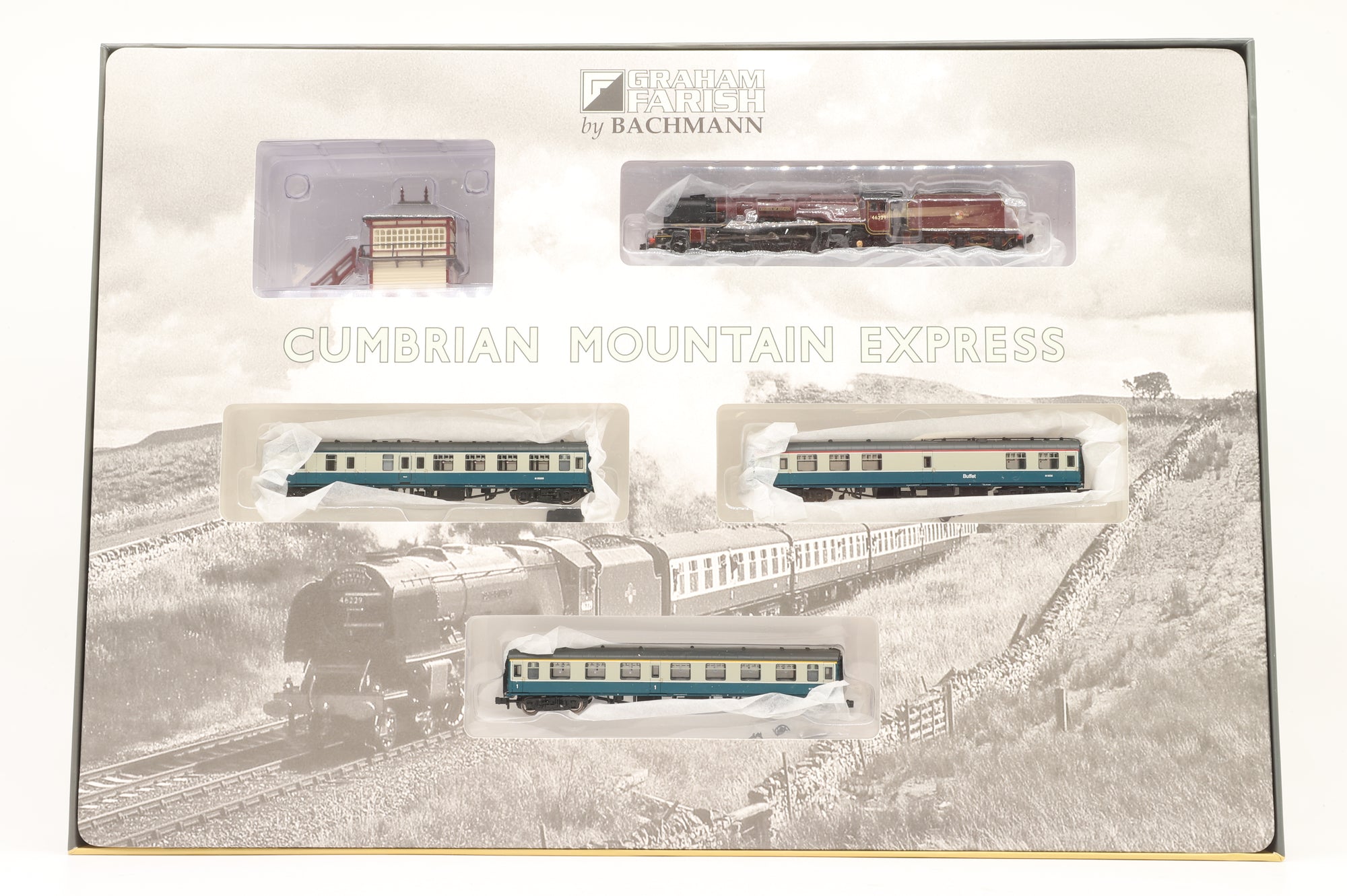 Graham Farish N 370-500 Cumbrian Mountain Express Train Pack DCC Fitted