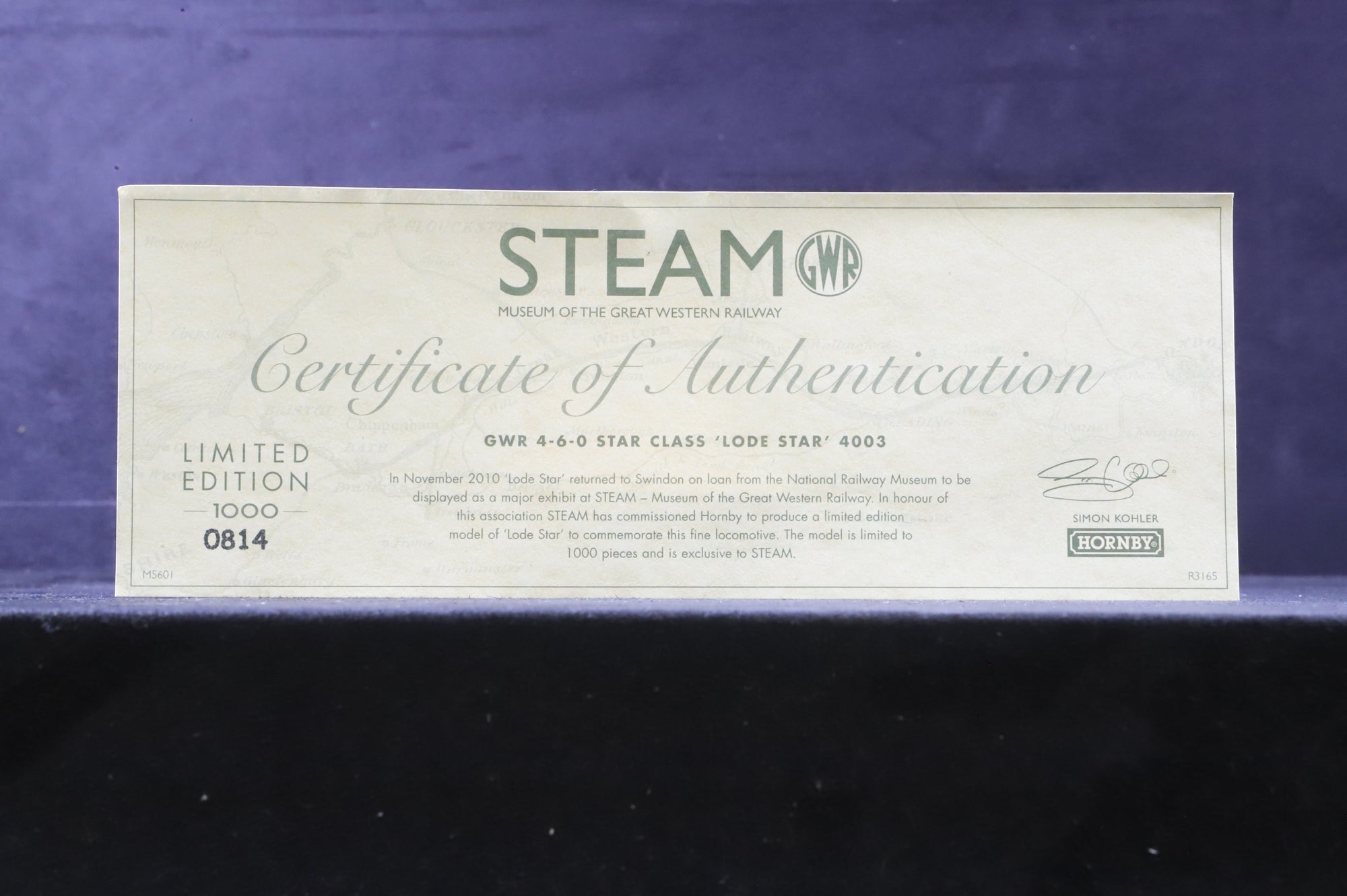 WORKSHOP Hornby OO R3165 Star Class 'Loade Star' 4005' GWR Green Ltd Ed 814/ 1000