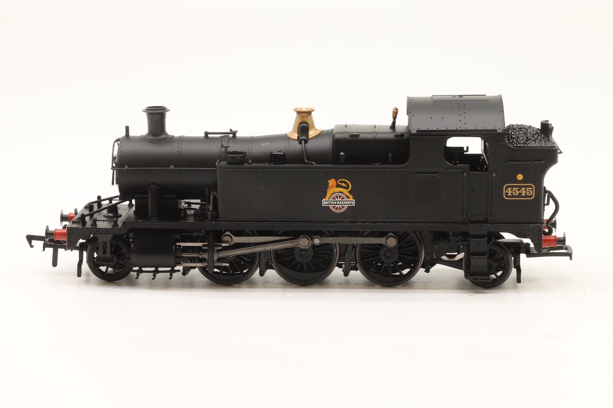 Bachmann OO 32-129A Class 45XX Prairie Tank No.4545 in BR Black w/ Early Crests