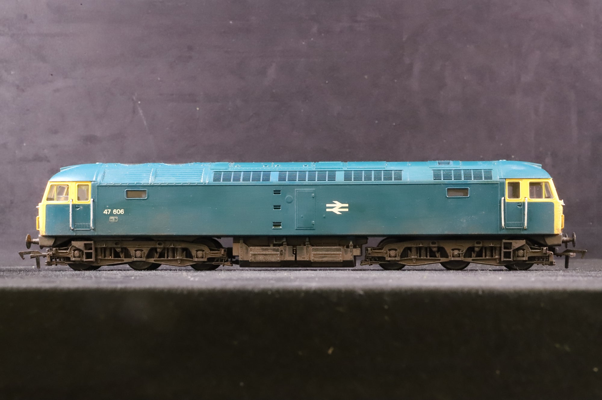 WORKSHOP Heljan OO Class 47 '47606' BR Blue Repainted & Weathered