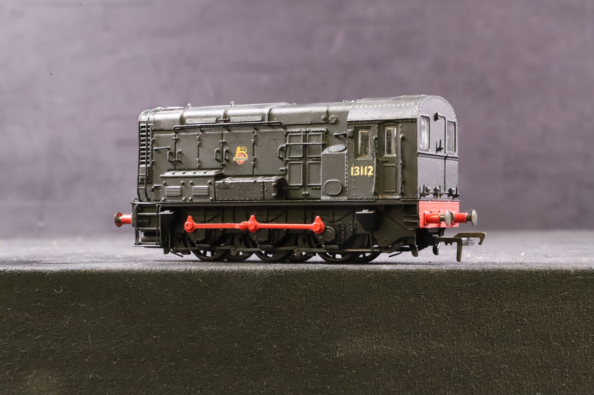 WORKSHOP Bachmann OO Class 08 13112 in BR Black w/ Early Crests - Non Runner