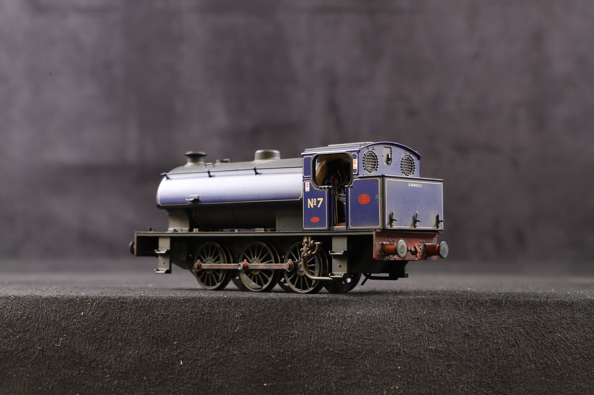 Hattons OO J9409  Austerity 0-6-0ST No 7 in NCB Littleton Colliery lined blue - lightly weathered