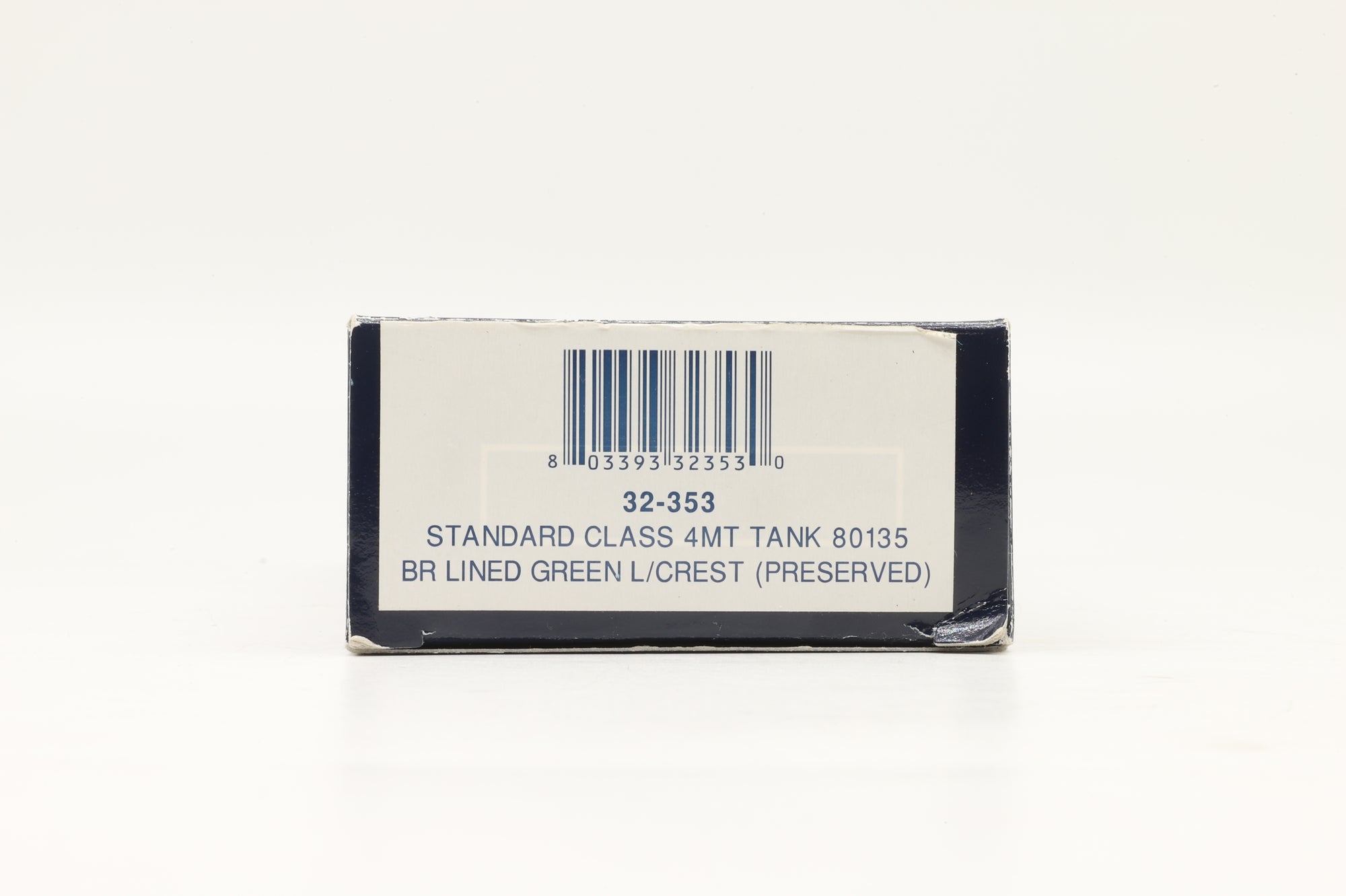 Bachmann OO 32-353 Standard Class 4MT Tank '80135' BR Lined Green L/C